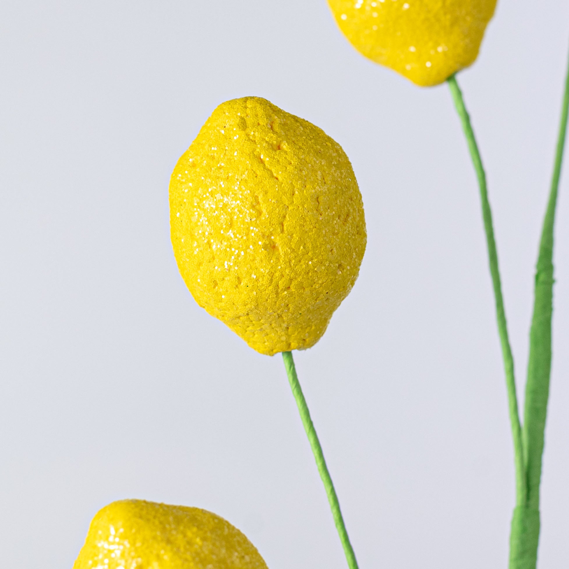 24" Artificial Lemons Spray