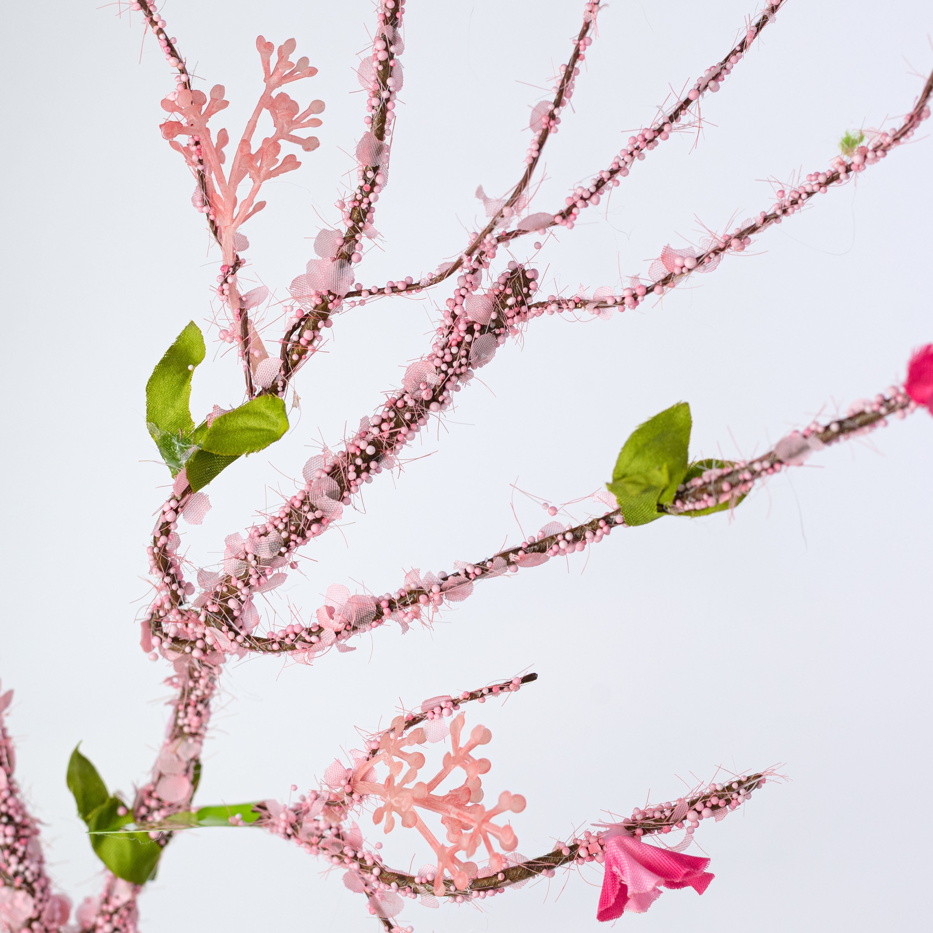 31" Cherry Blossom Spray: Pink
