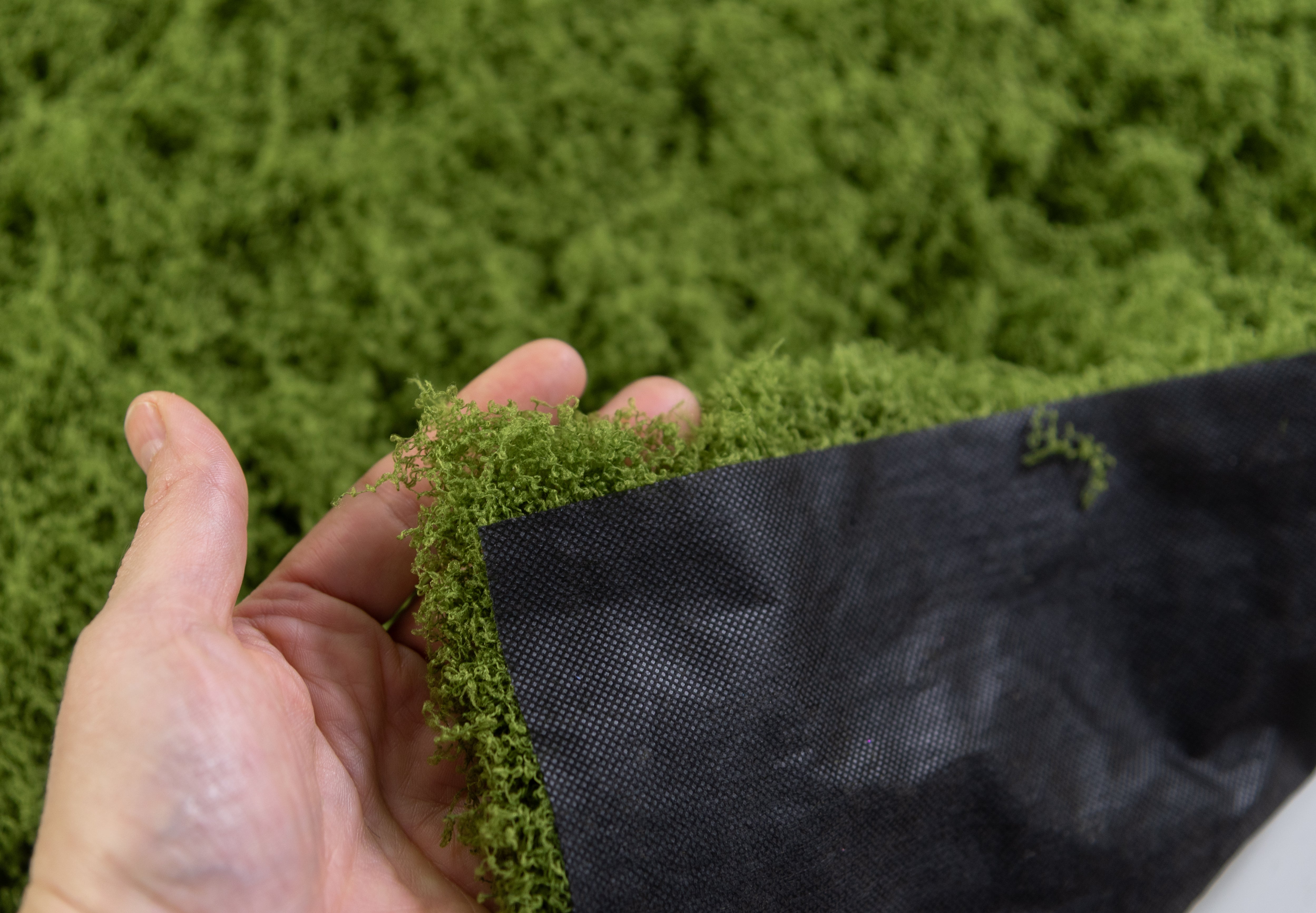 38" Square Artificial Fabric Moss Sheet