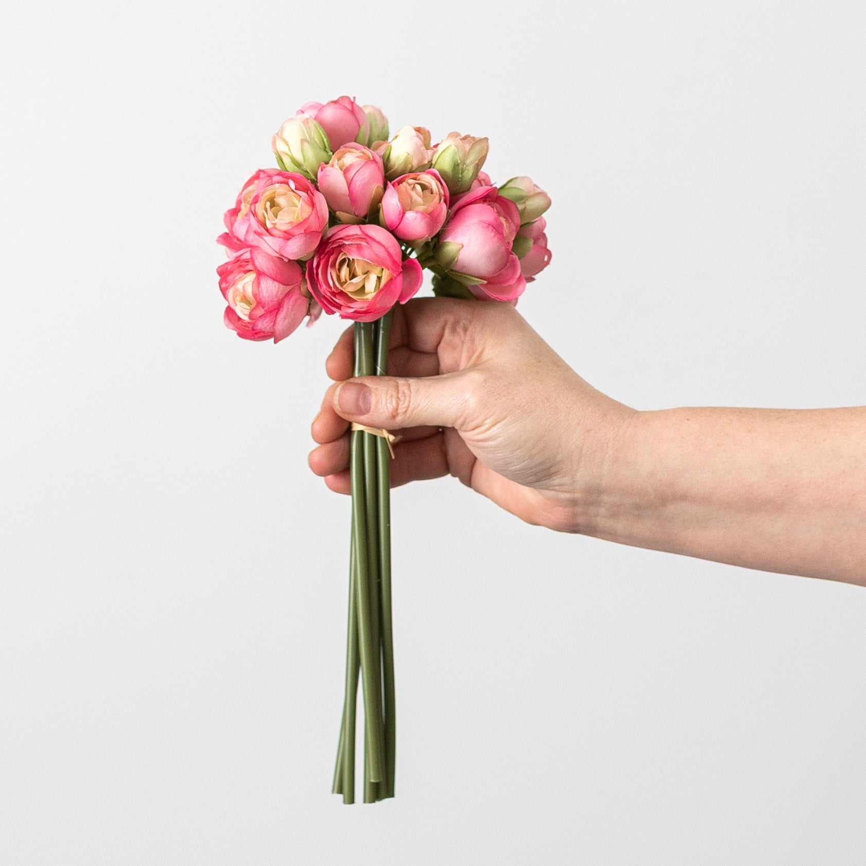 11" Mini Rose Bundle: Pink