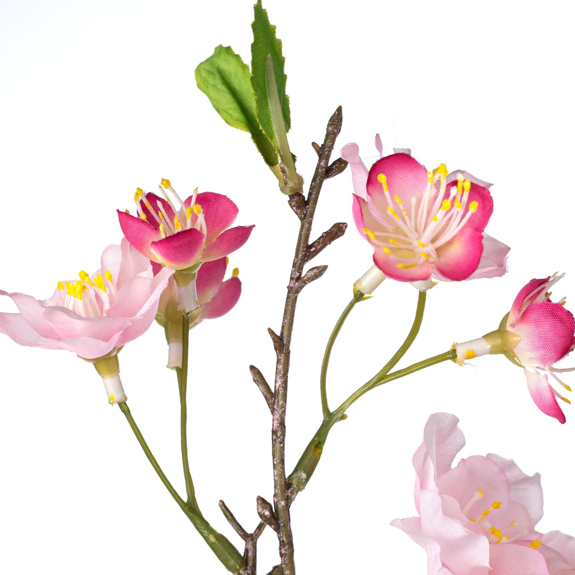 24" Artificial Cherry Blossom Spray: Pink