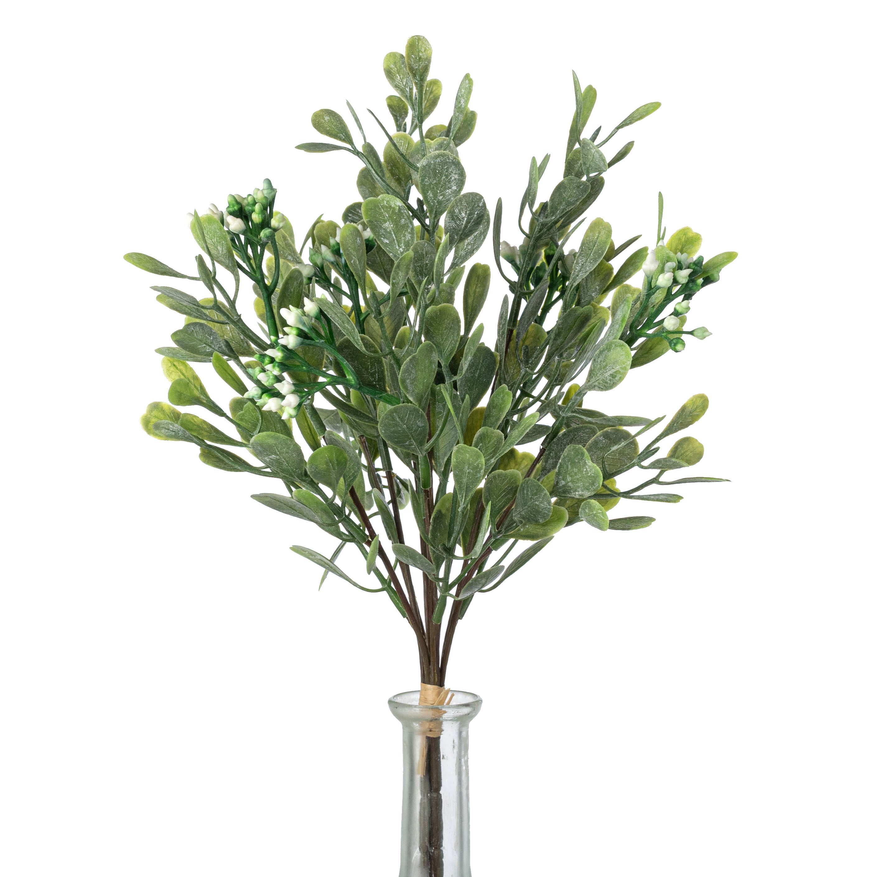 15" Artificial Eucalyptus & Berry Bundle: Dusted Green