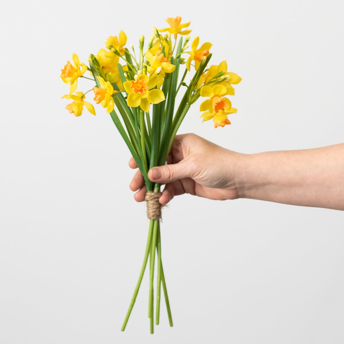 14" Artificial Daffodil Bundle: Yellow & Orange