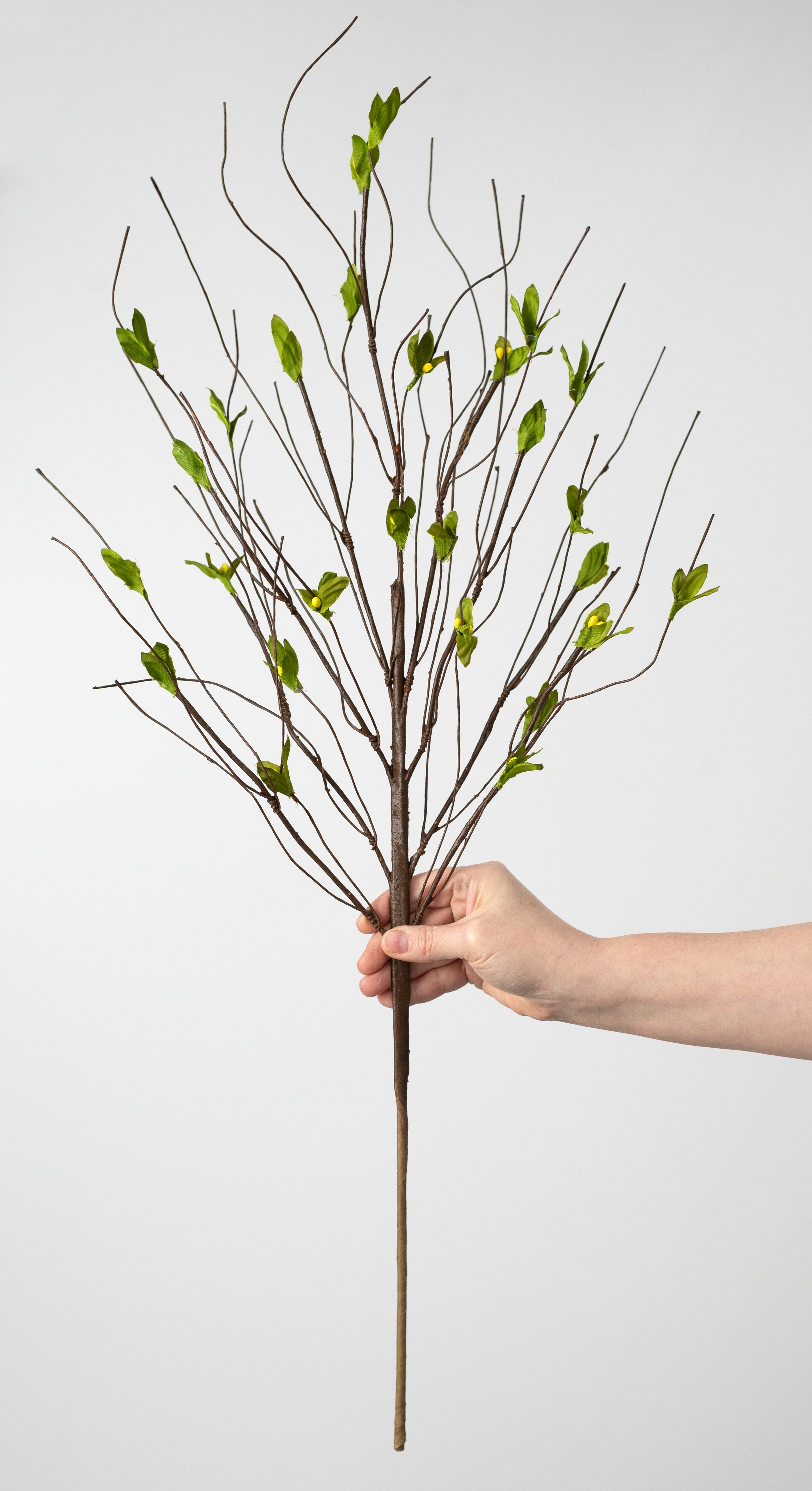 33" Twigs, Leaves & Buds Branch: Spring