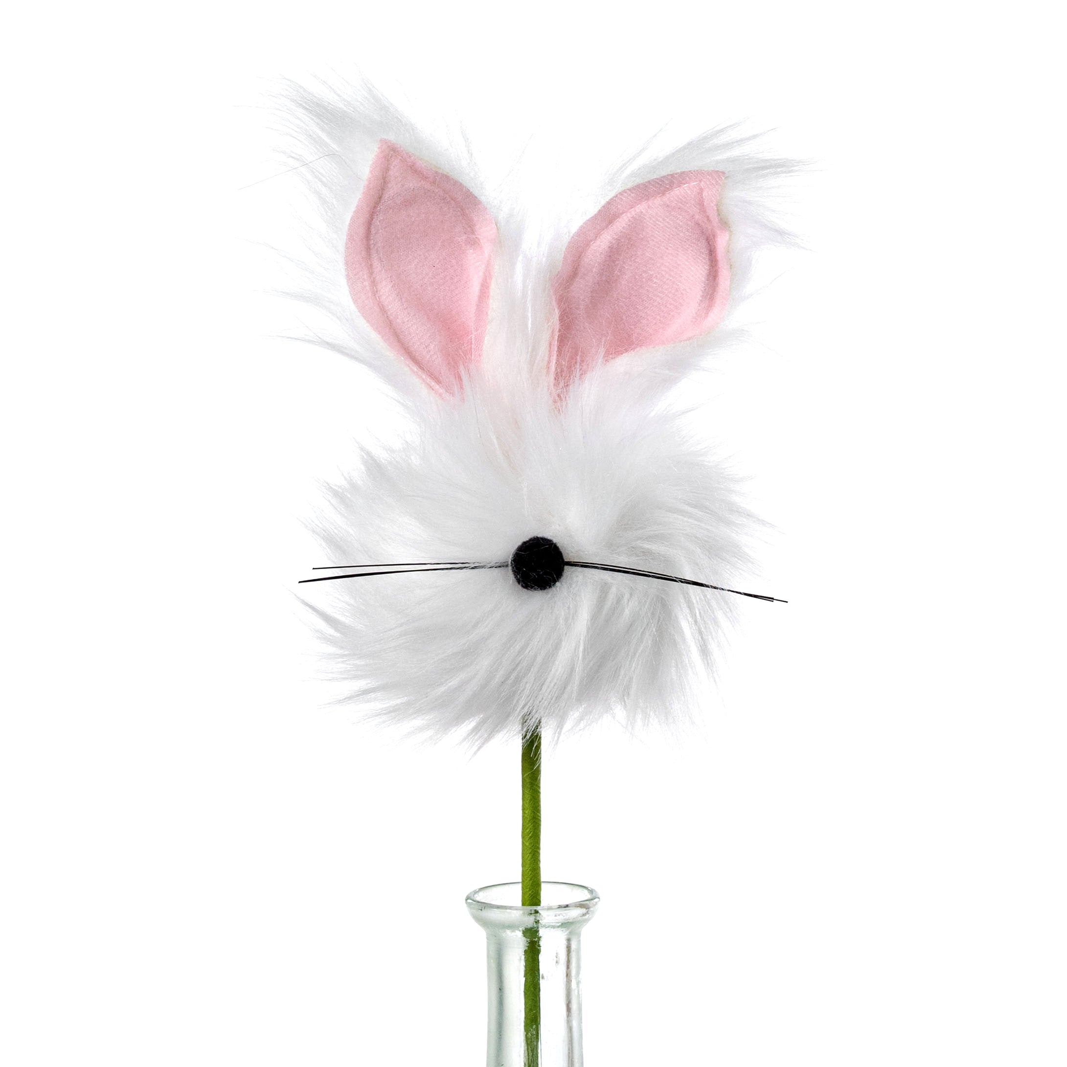 12" Faux Fur Rabbit Pick