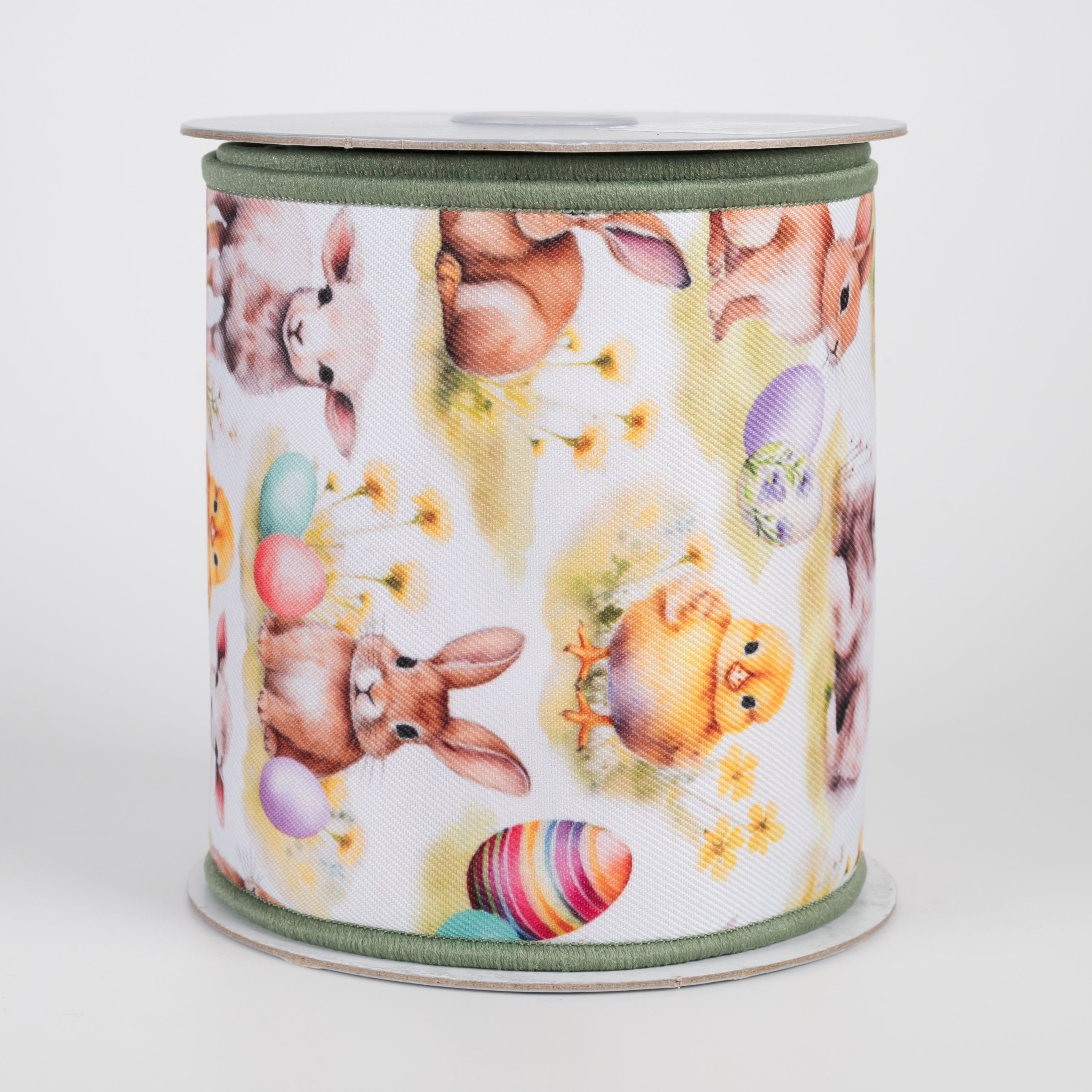 4" Brilliance Digital Print Easter Animals Ribbon (10 Yards)