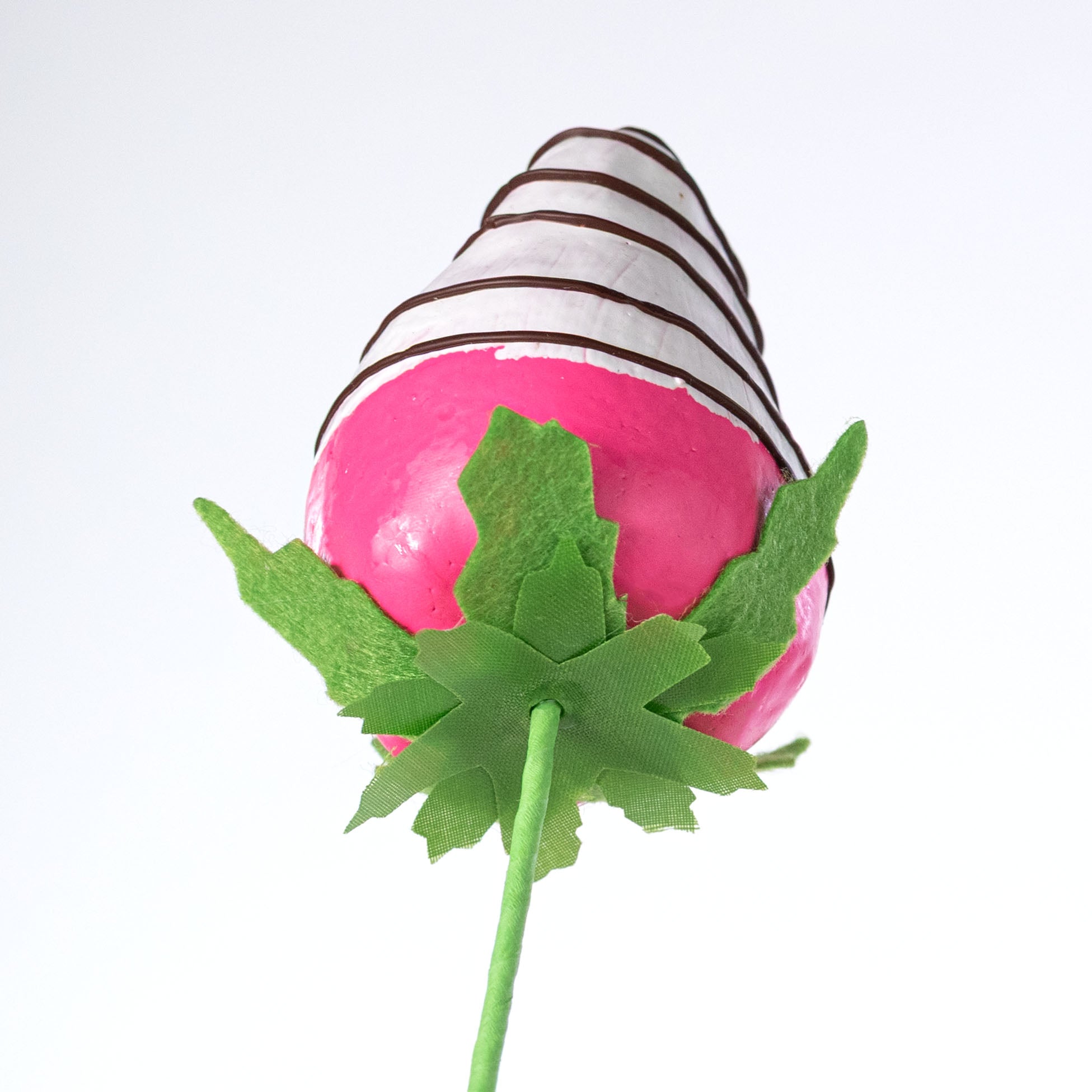 22" Dipped Strawberries Pick: White Chocolate