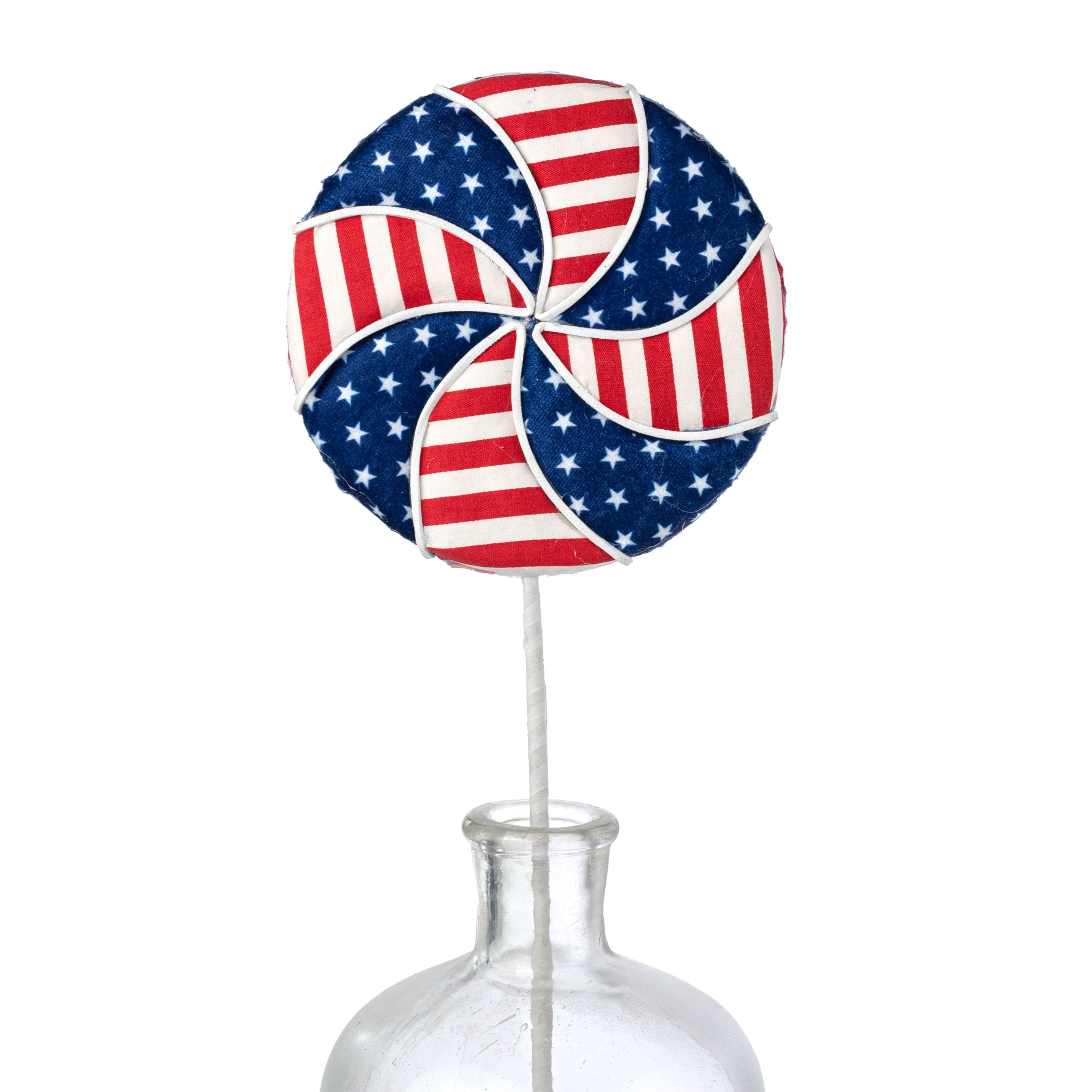 6" x 20" Stars & Stripes Lollipop Spray