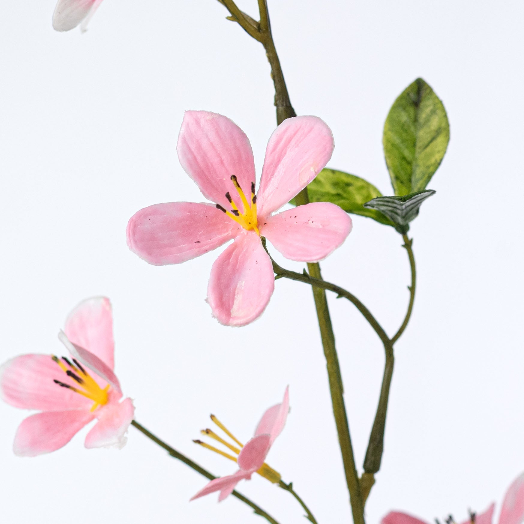 27" Dogwood Blossoms Spray: Two-Tone Pink