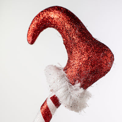 [IMPERFECT] 24" Candy Cane Elf Legs Spray Lifestyle Photo