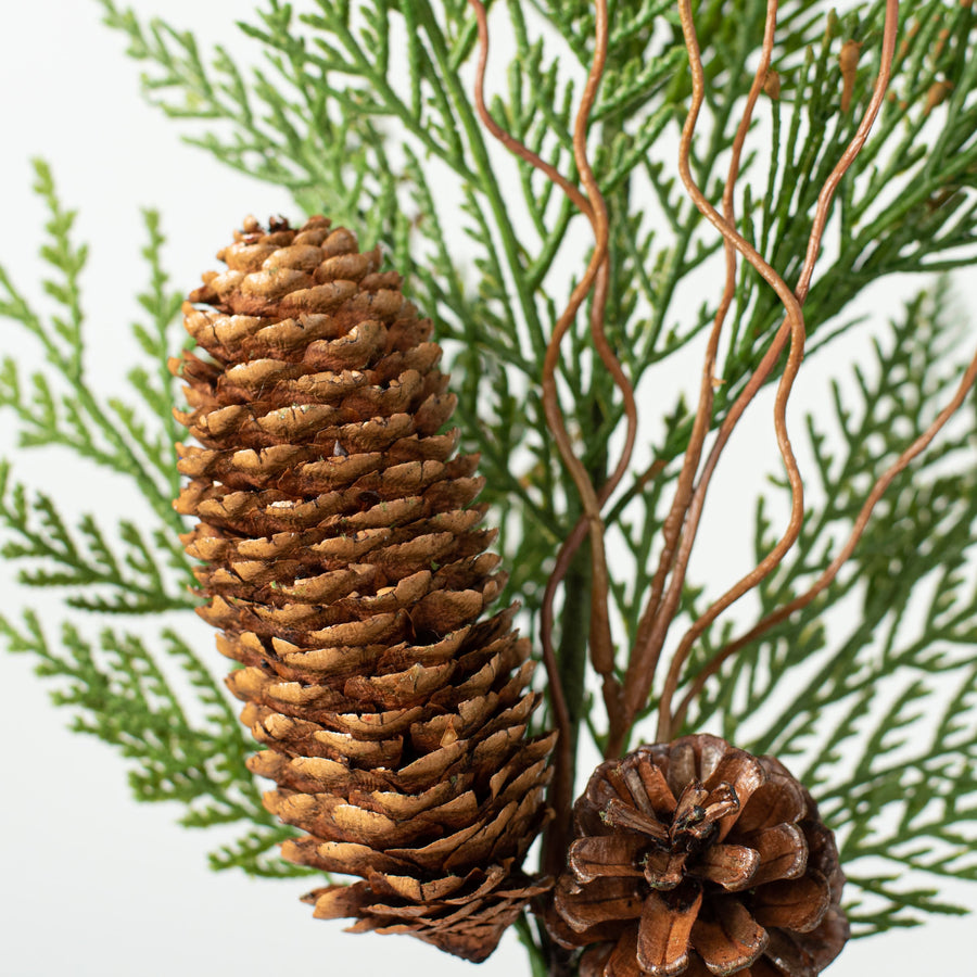 22" Incense Cedar & Cone Spray Lifestyle Photo