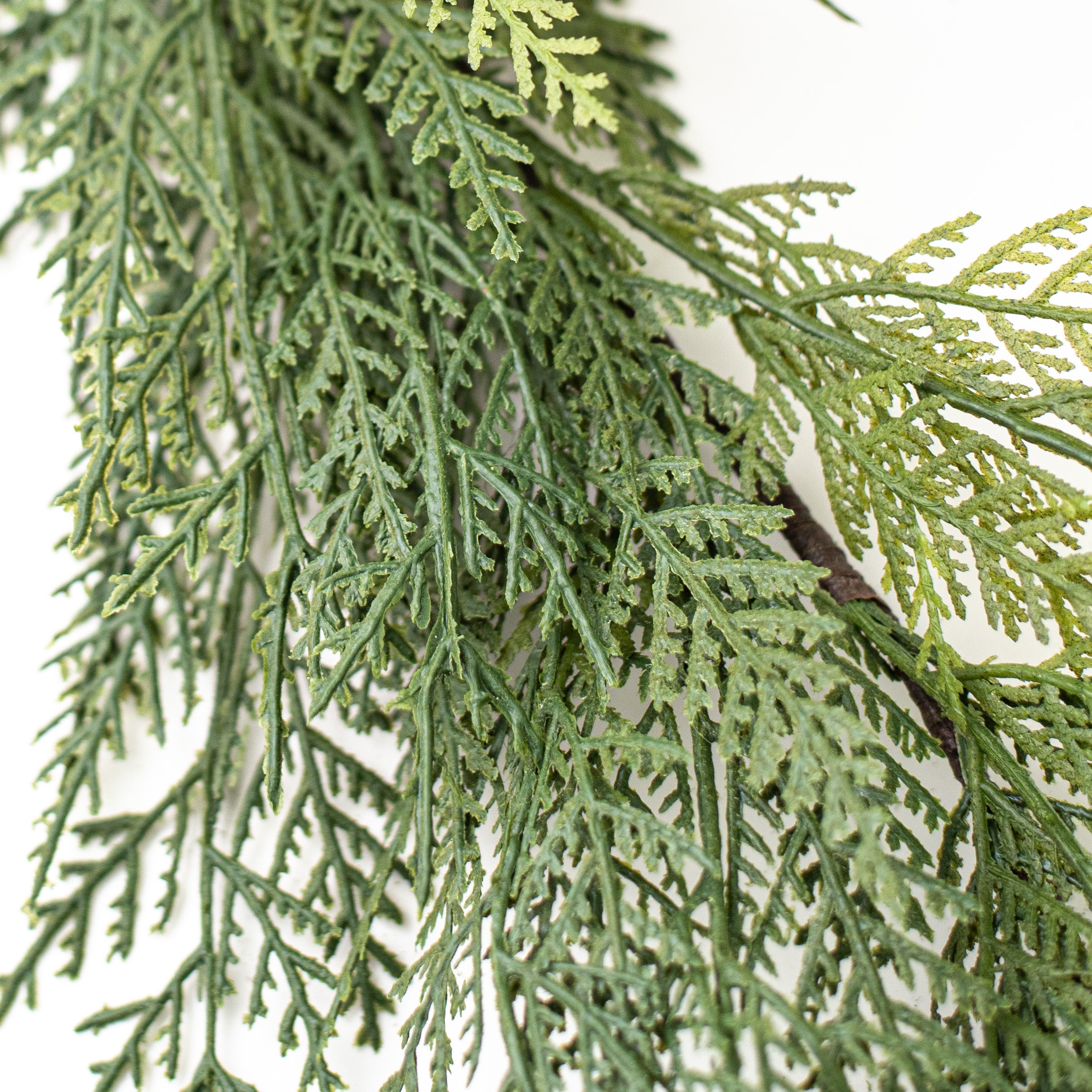 72" Incense Cedar Garland detail photo 3