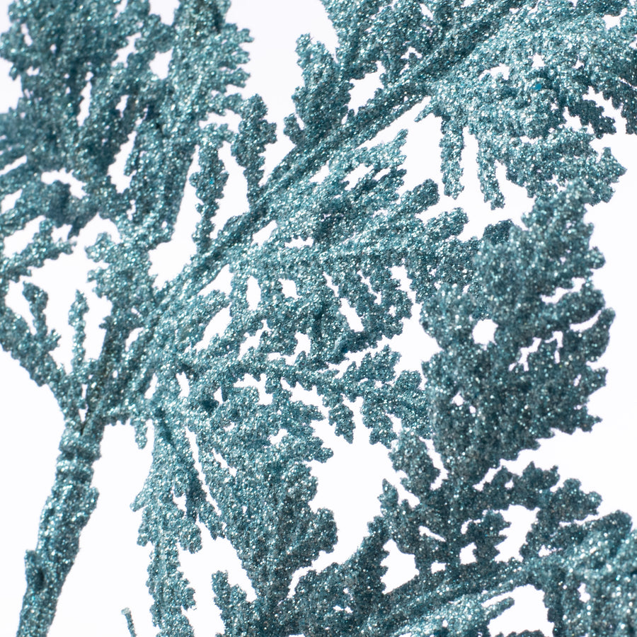 19" Incense Cedar Glitter Spray: Glacier Blue detail photo 3