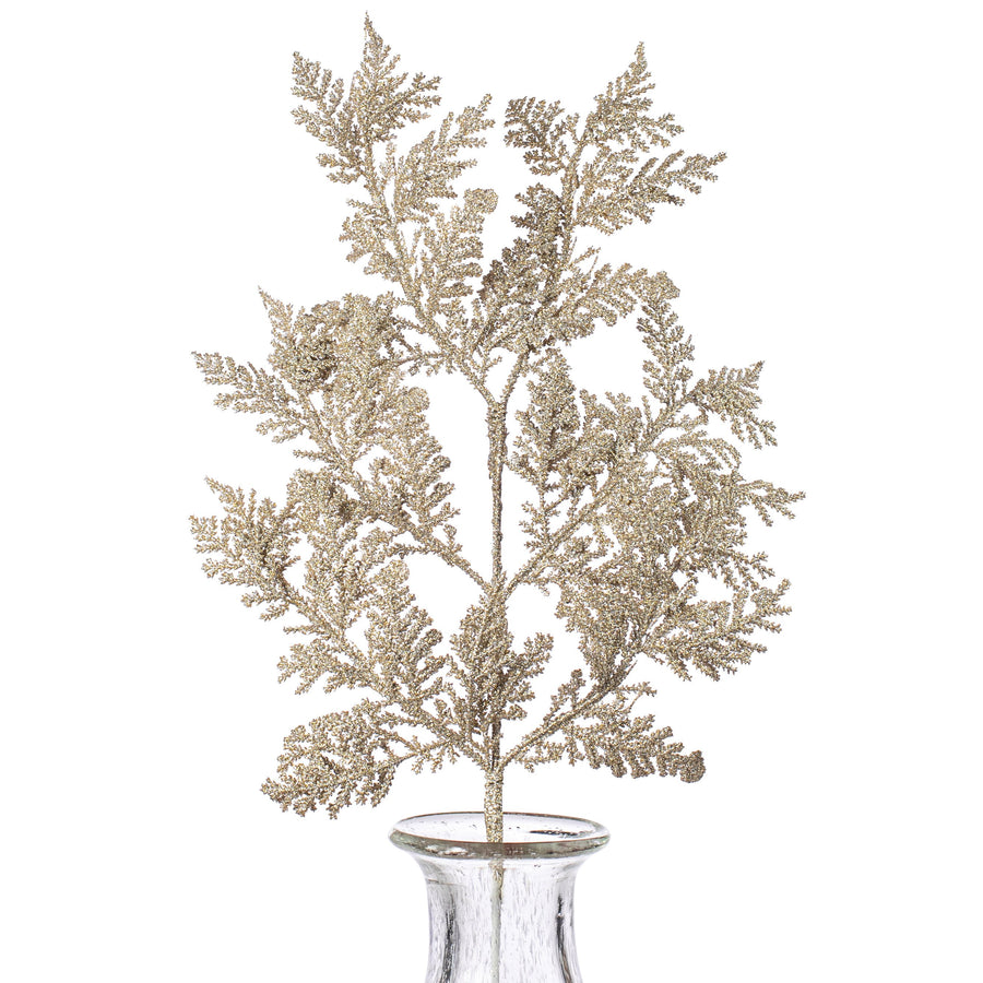 19" Incense Cedar Glitter Spray: Platinum Item Number: 262328
