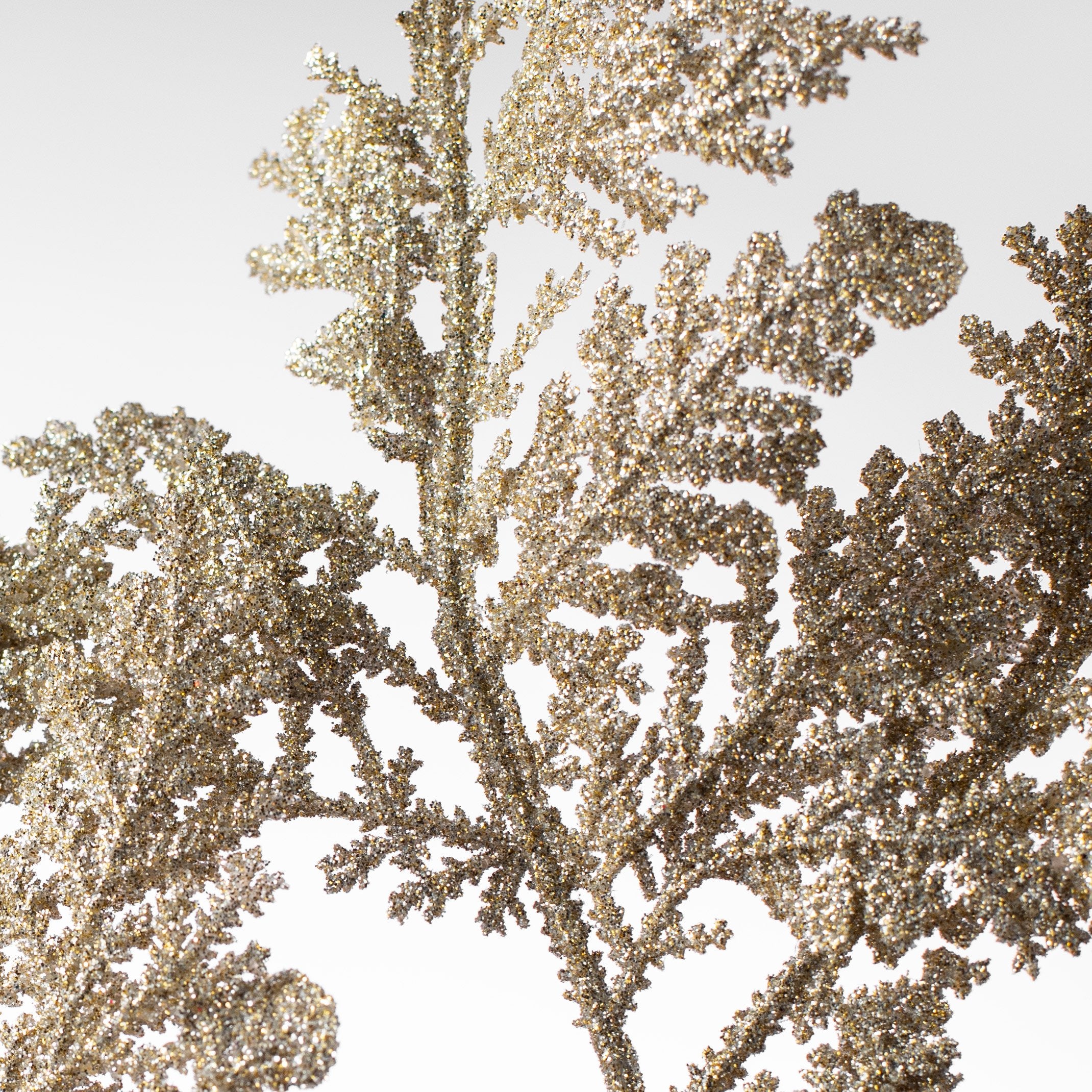 19" Incense Cedar Glitter Spray: Platinum detail photo 3