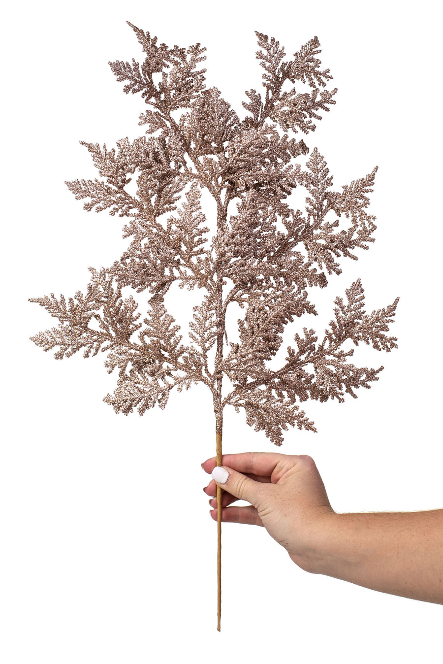 19" Incense Cedar Glitter Spray: Rose Gold detail photo 3