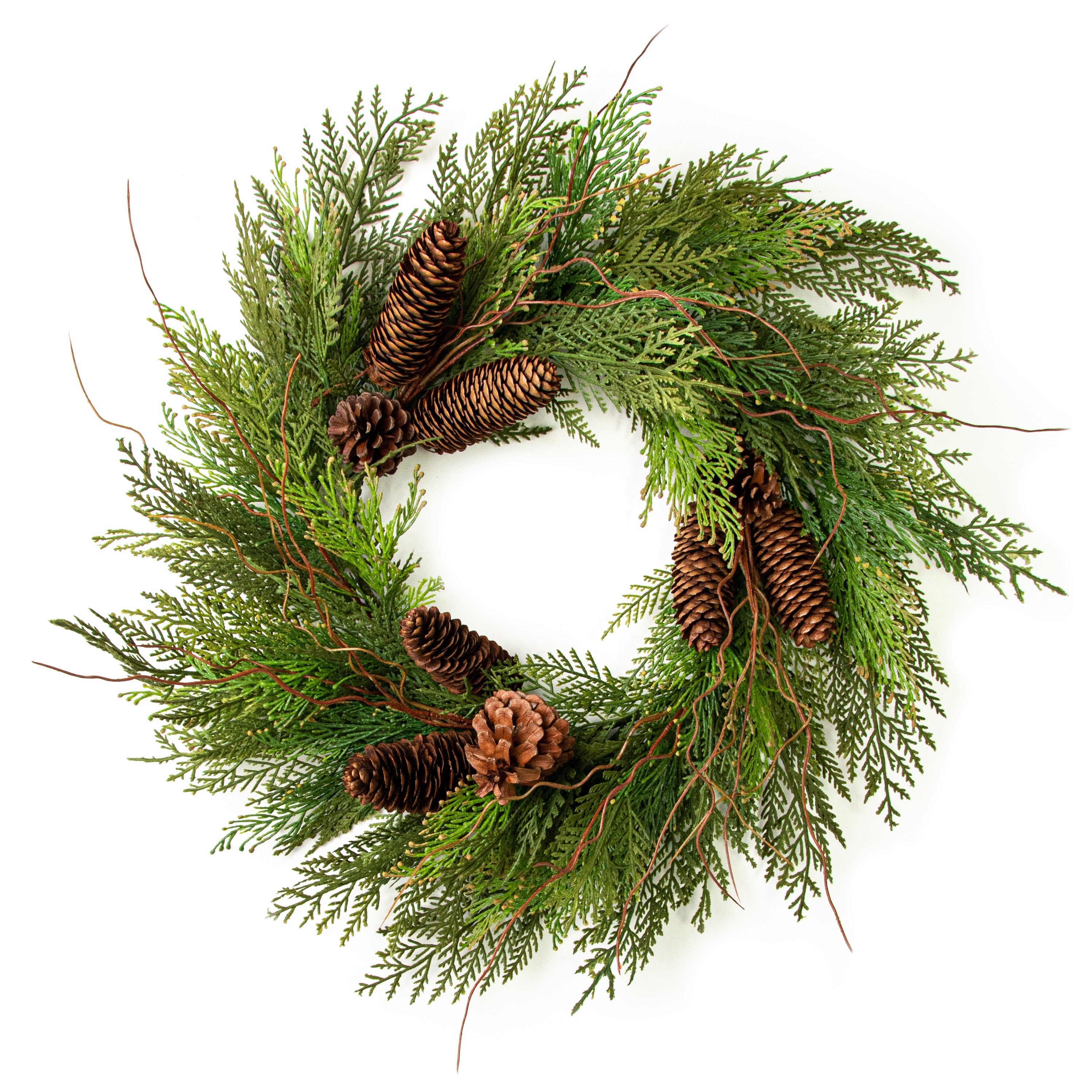 24" Incense Cedar Pine Wreath Item Number: 137807