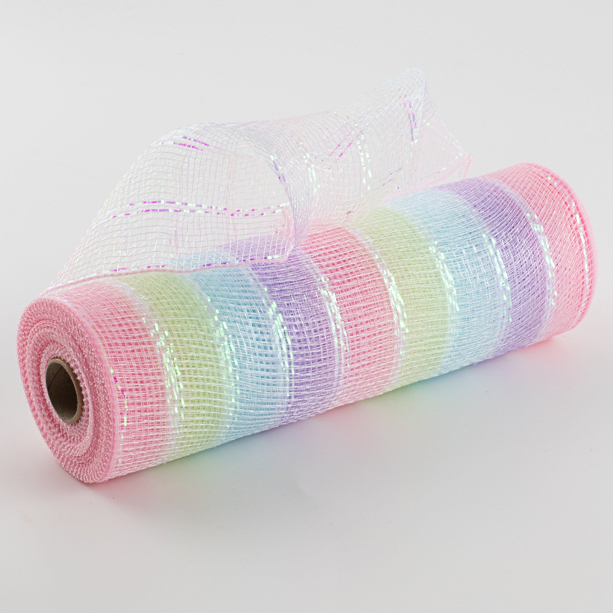 10" Iridescent Metallic Mesh: Pastels Item Number: XB100710-01