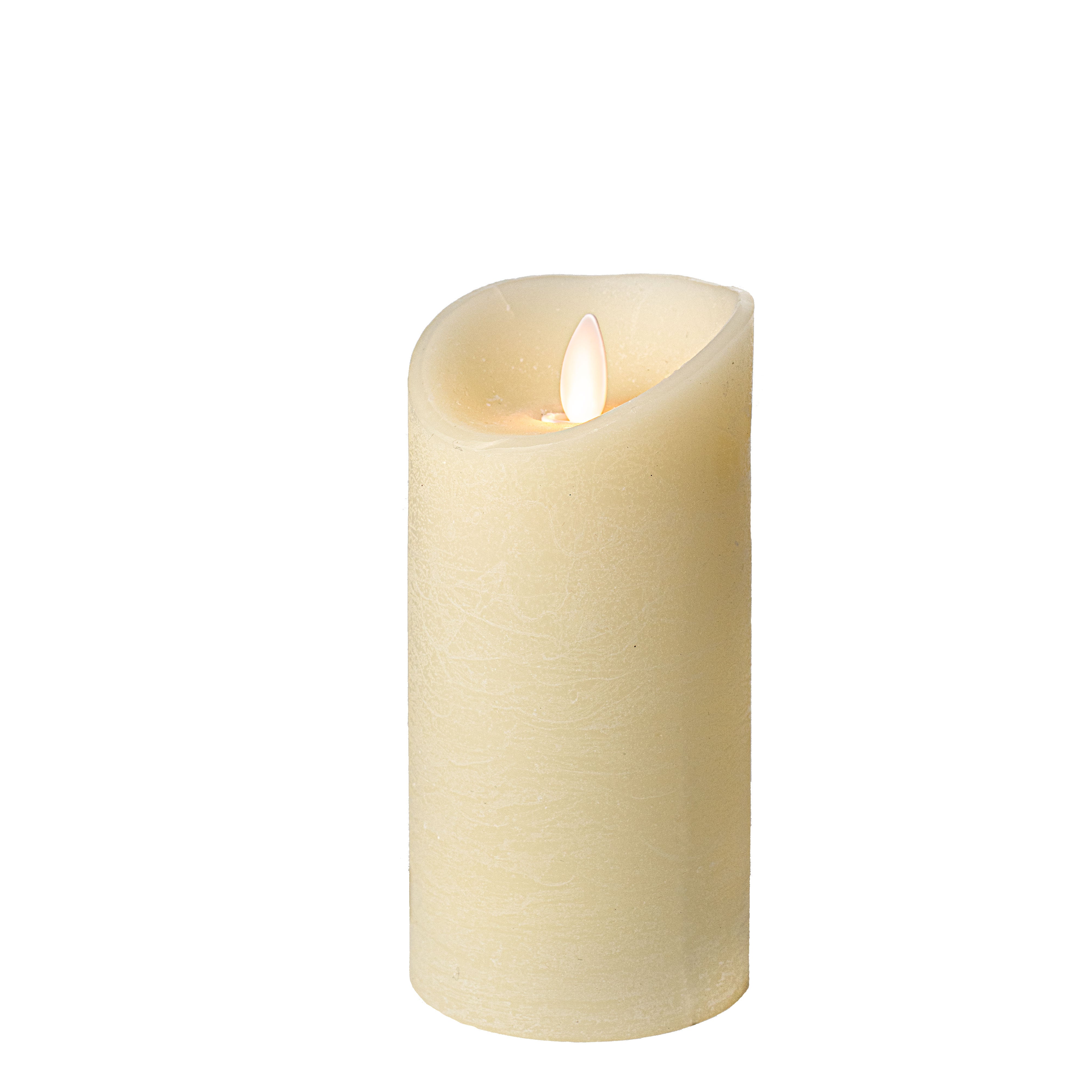 6" x 3" Ivory Flameless Candle Item Number: LL599130