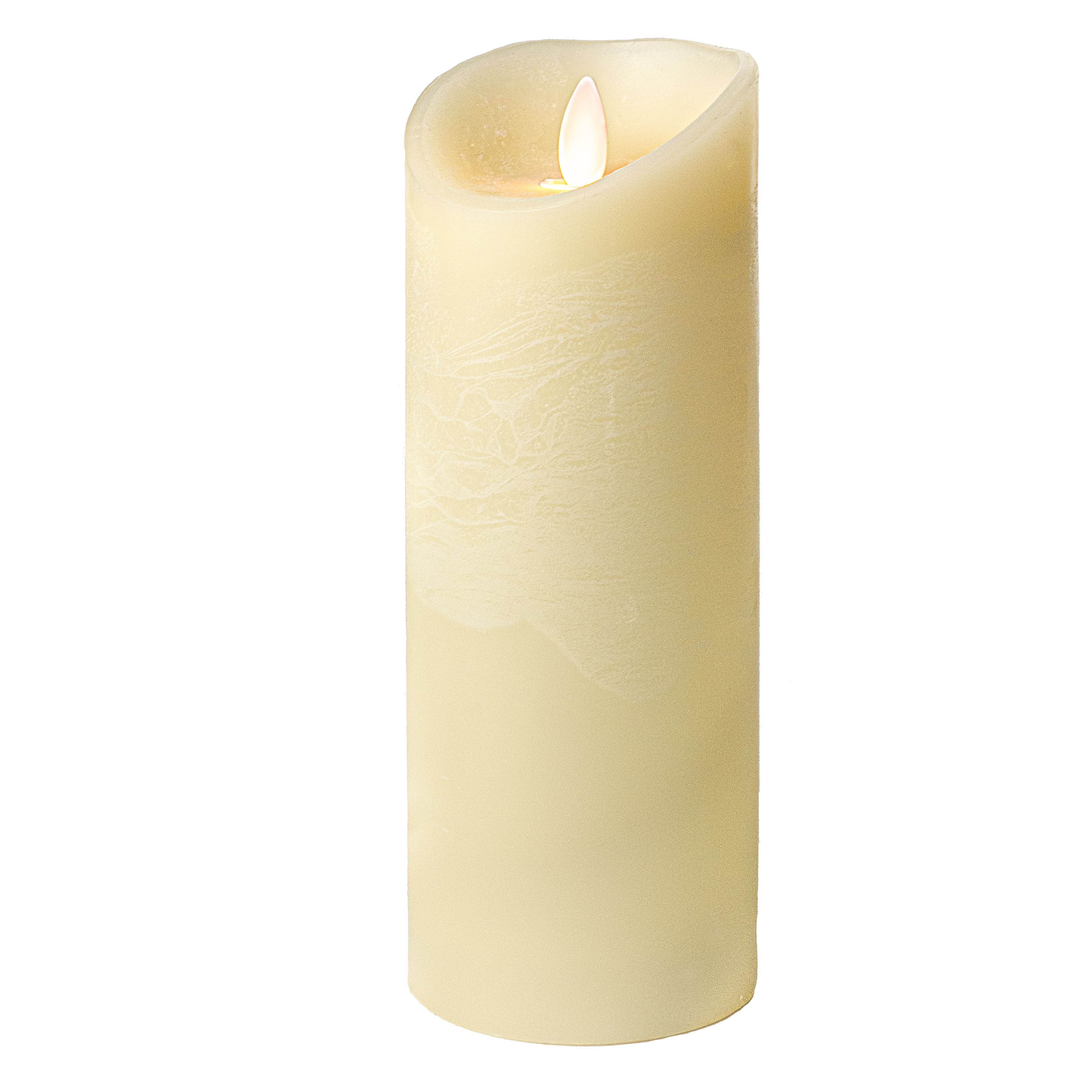 8" x 3" Ivory Flameless Candle Item Number: LL599230