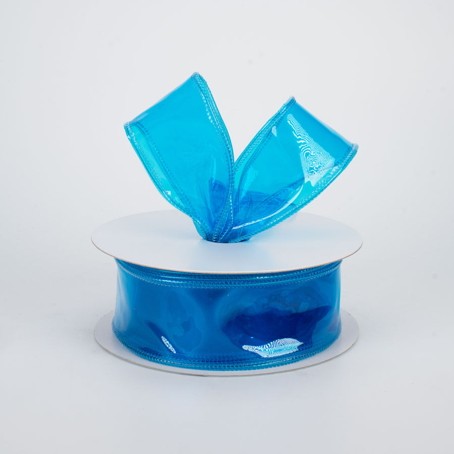 1.5" Jelly Ribbon: Blue (10 Yards) Lifestyle Photo