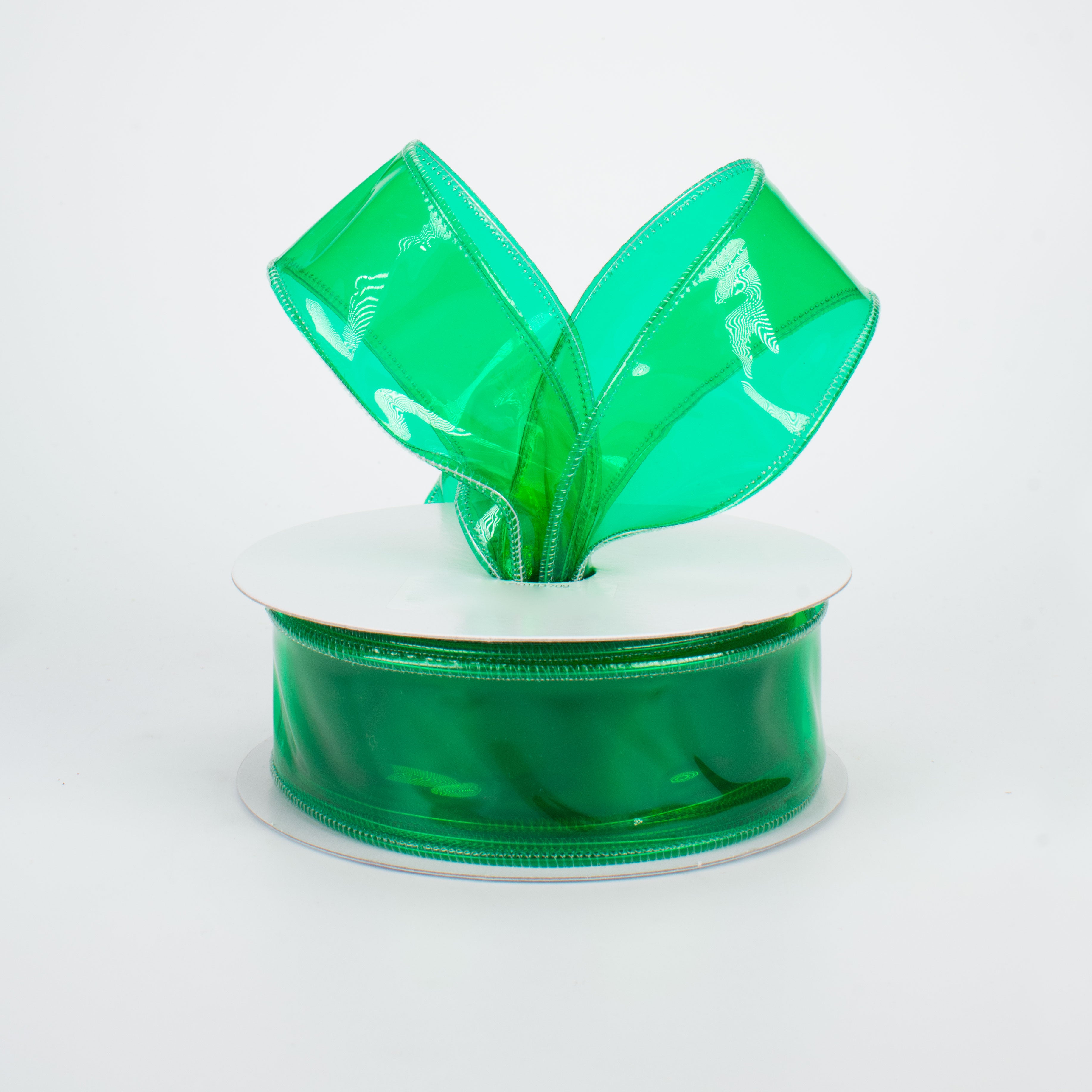 1.5" Jelly Ribbon: Dark Green (10 Yards) Lifestyle Photo