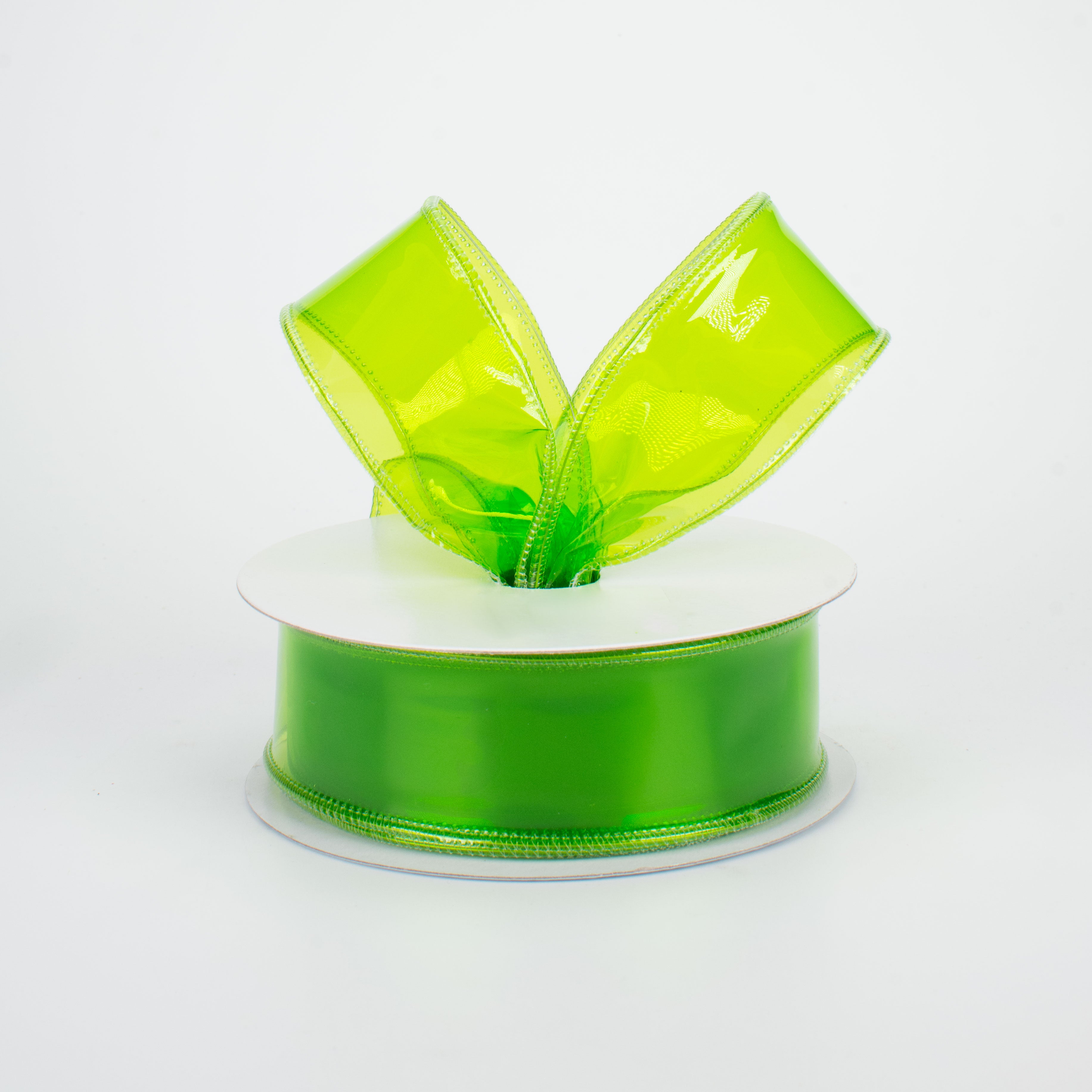 1.5" Jelly Ribbon: Fresh Green (10 Yards) Lifestyle Photo