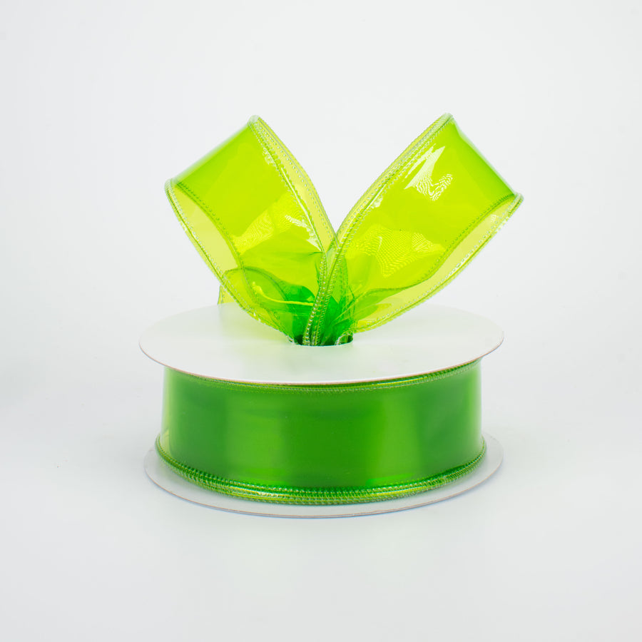 1.5" Jelly Ribbon: Fresh Green (10 Yards) Lifestyle Photo