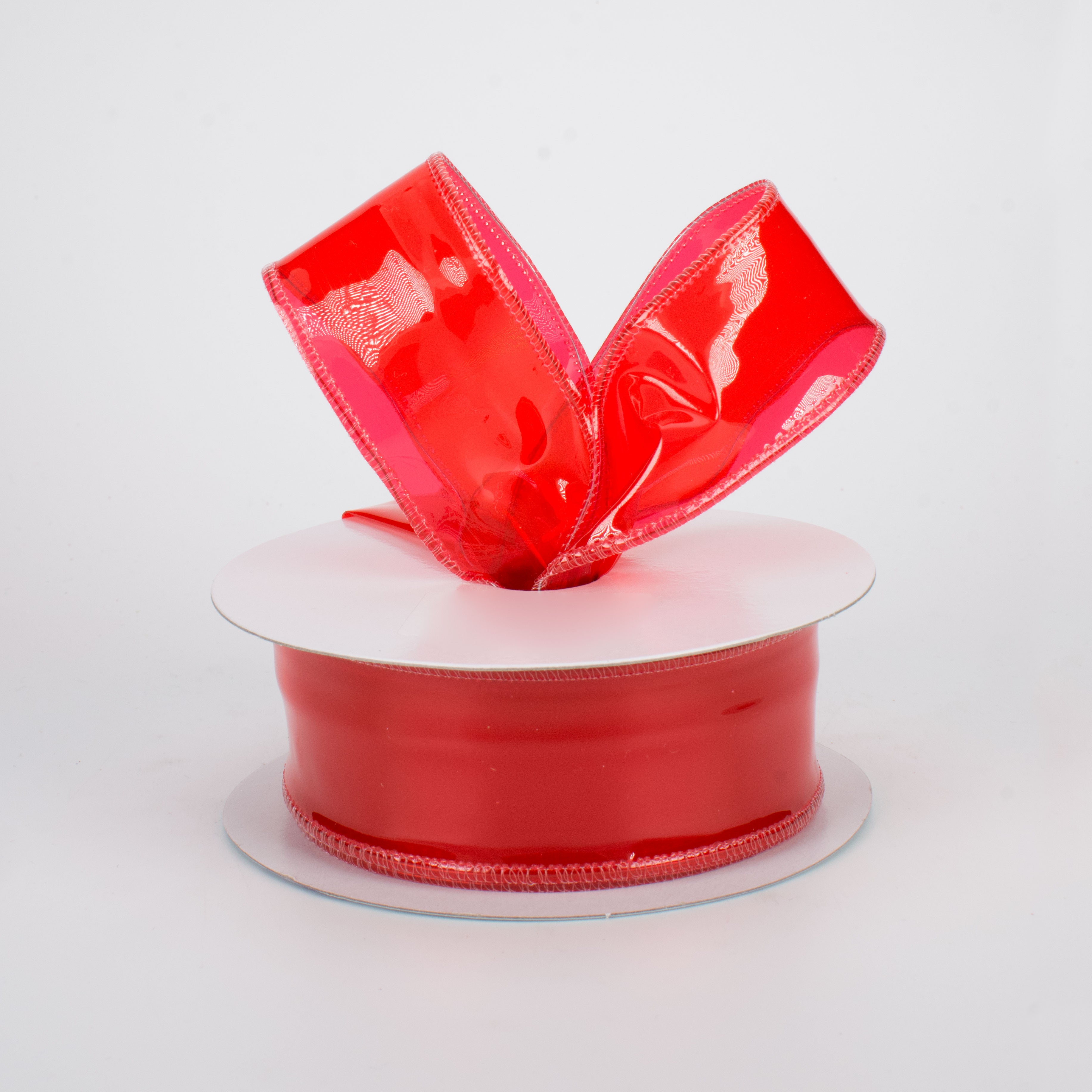 1.5" Jelly Ribbon: Poppy Red (10 Yards) Lifestyle Photo