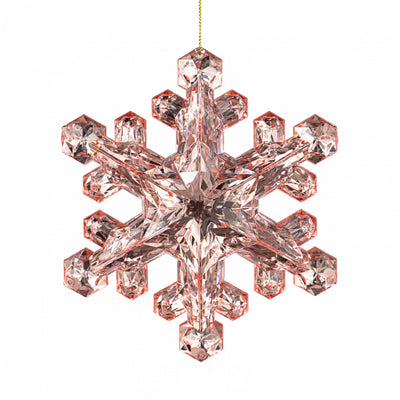 6" Jewel Snowflake Ornament: Pink Item Number: 85953PK