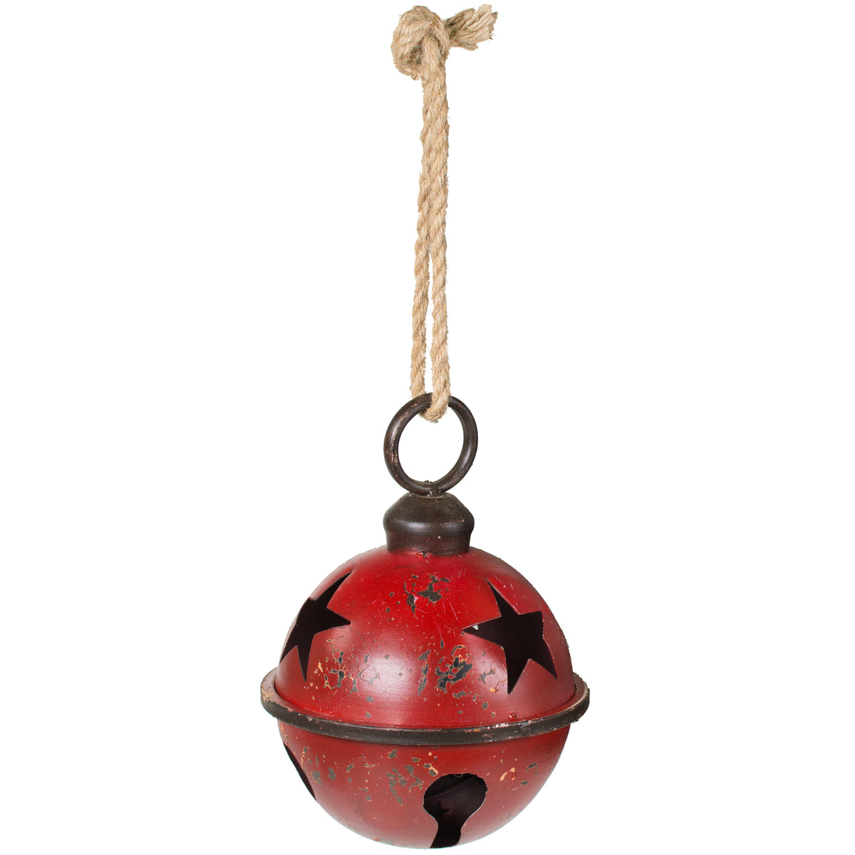 7" Jumbo Jingle Bell: Red detail photo 3