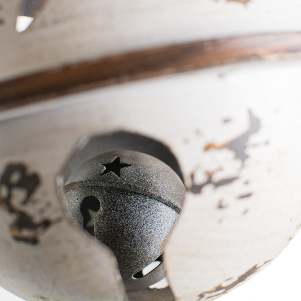 7" Jumbo Jingle Bell: White detail photo 4