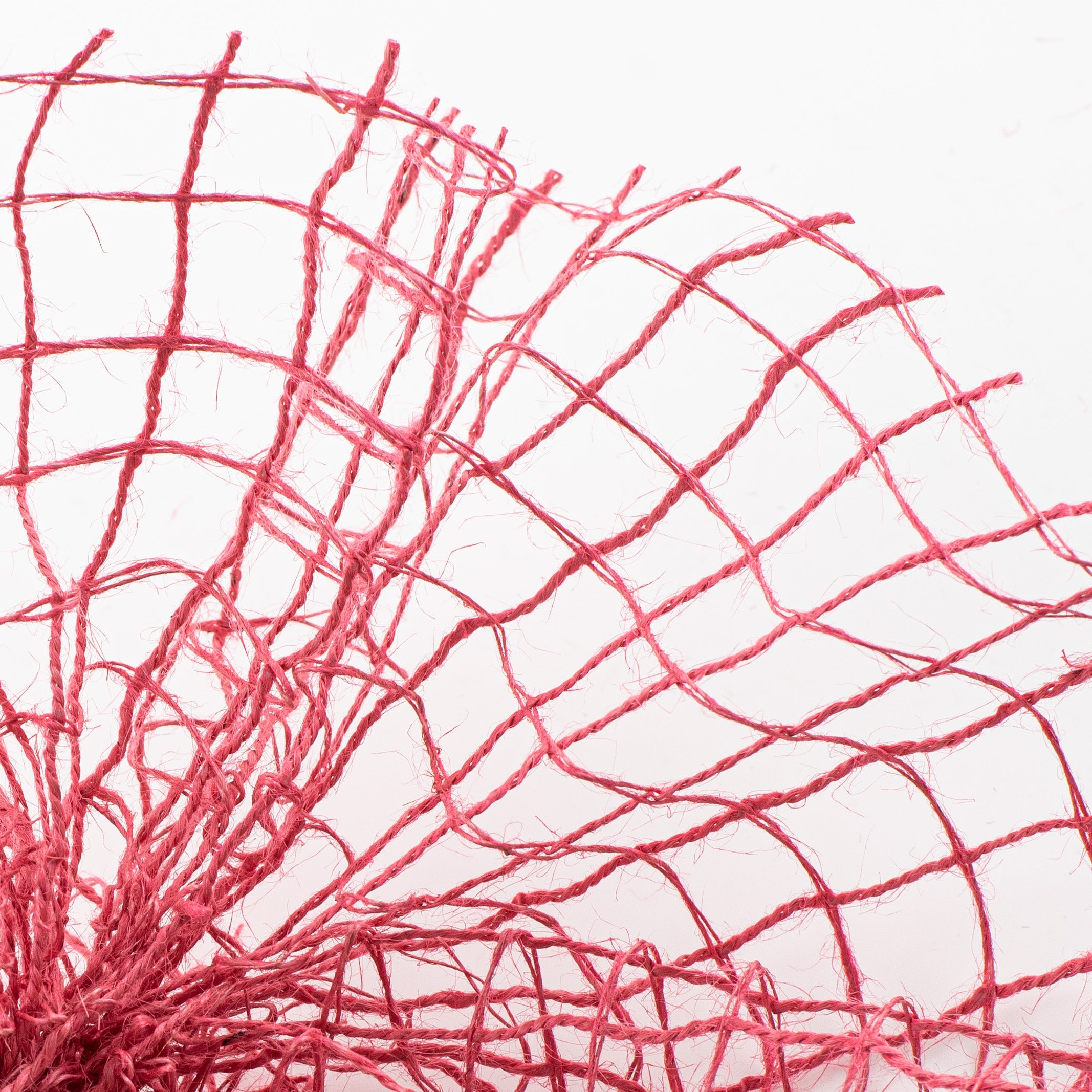 10" Jute Check Weave Mesh: Hot Pink (10 Yards) Lifestyle Photo