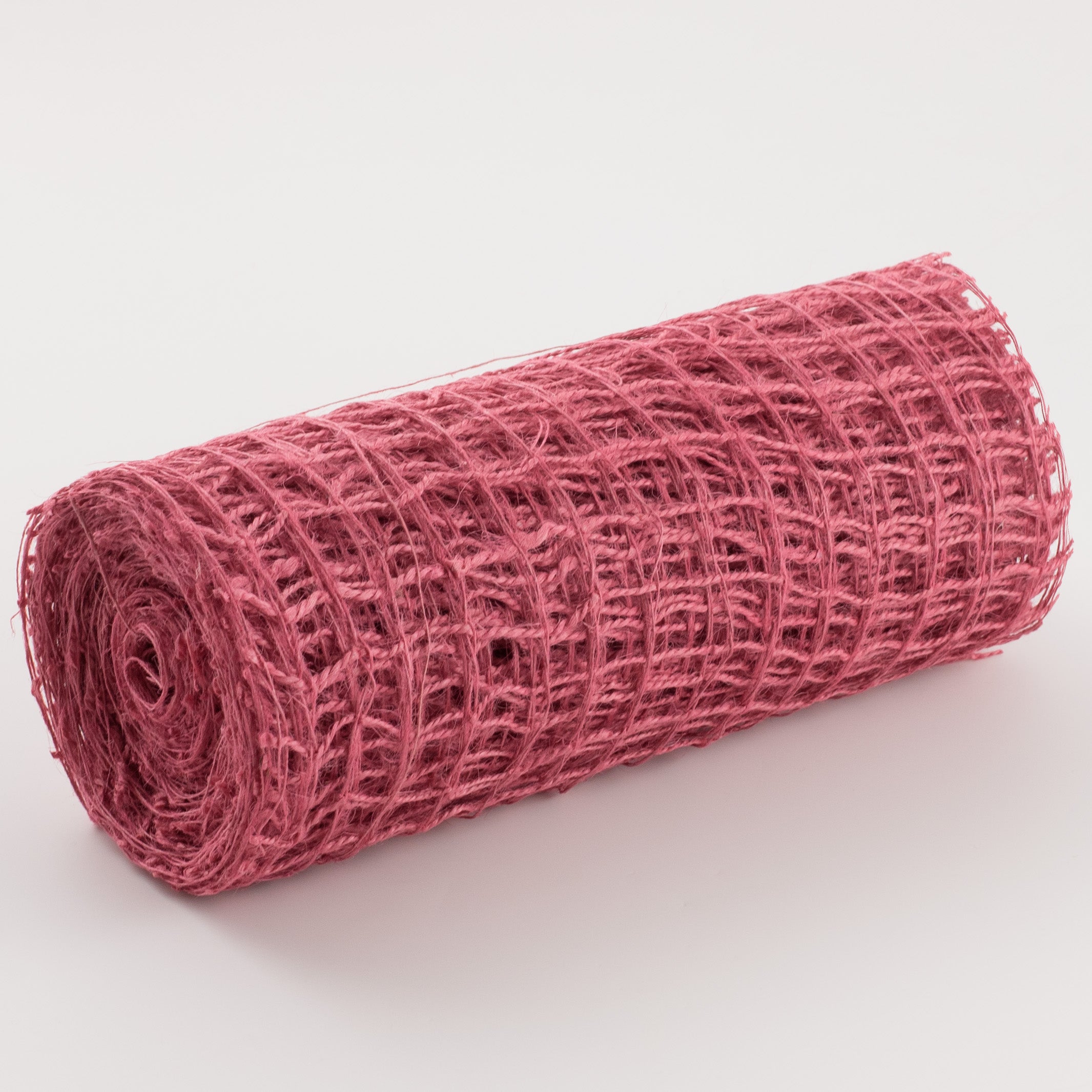 10" Jute Check Weave Mesh: Hot Pink (10 Yards) Item Number: RA170711