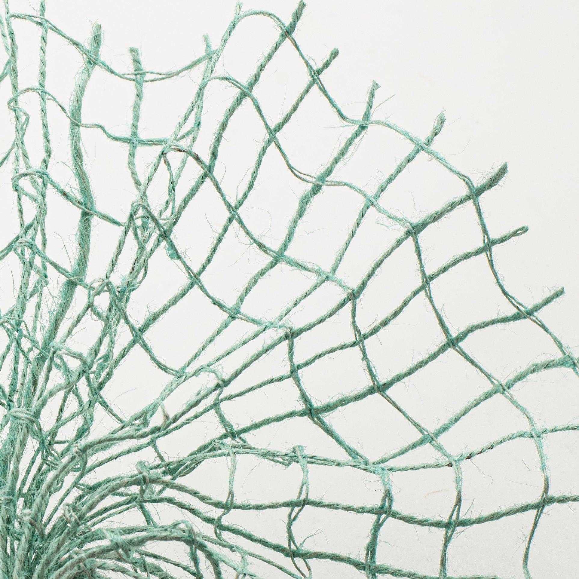 10" Jute Check Weave Mesh: Ice Blue (10 Yards) Lifestyle Photo
