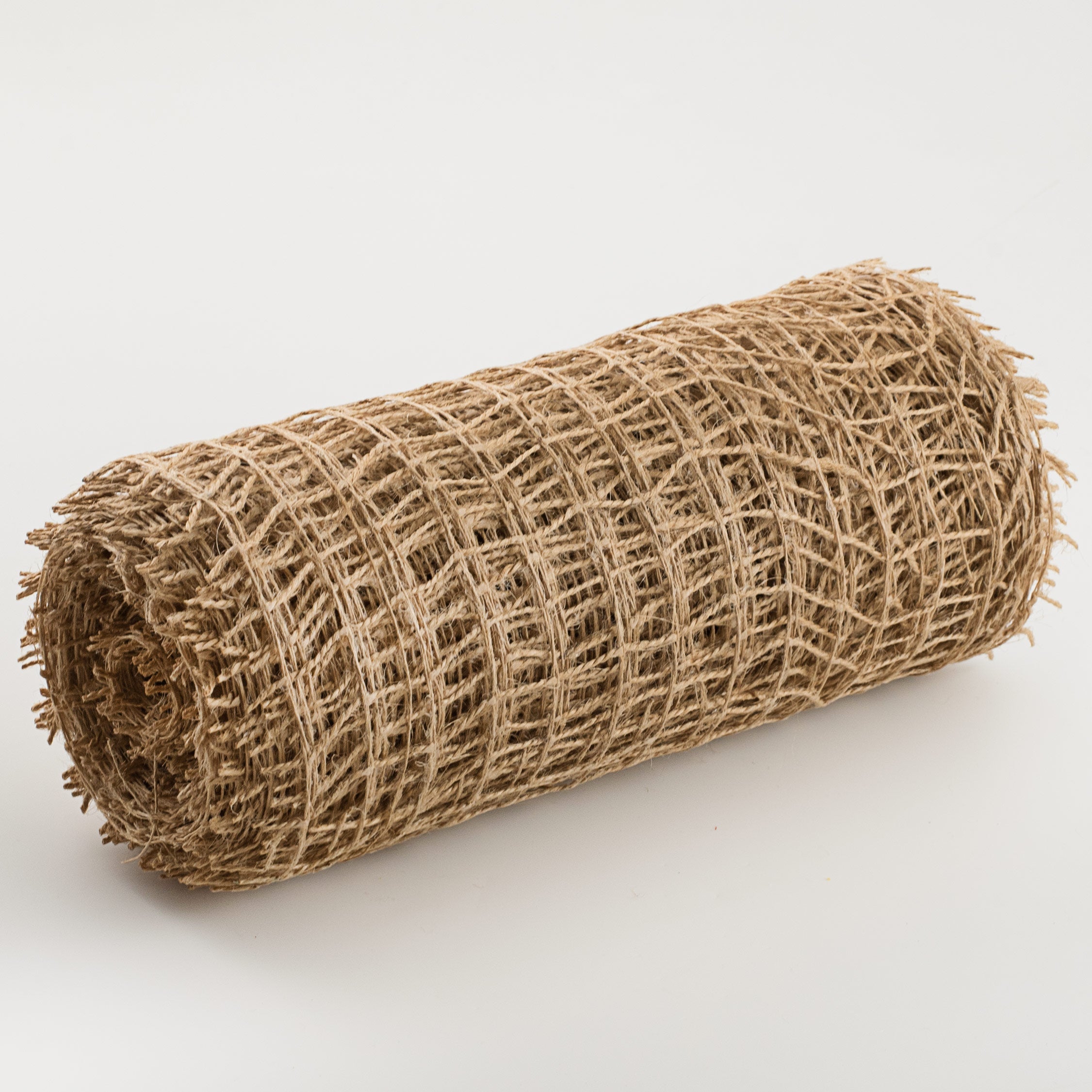10" Jute Check Weave Mesh: Natural (10 Yards) Item Number: RA1704
