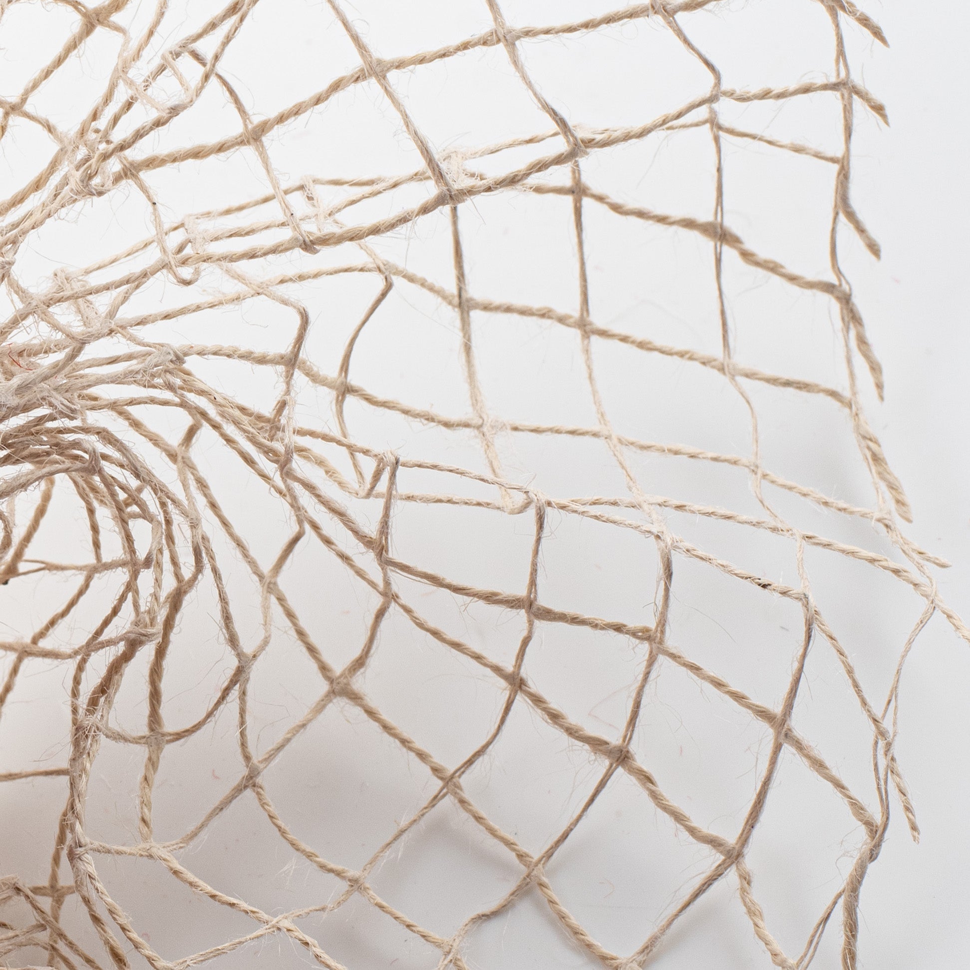 10" Jute Check Weave Mesh: Off White (10 Yards) Lifestyle Photo