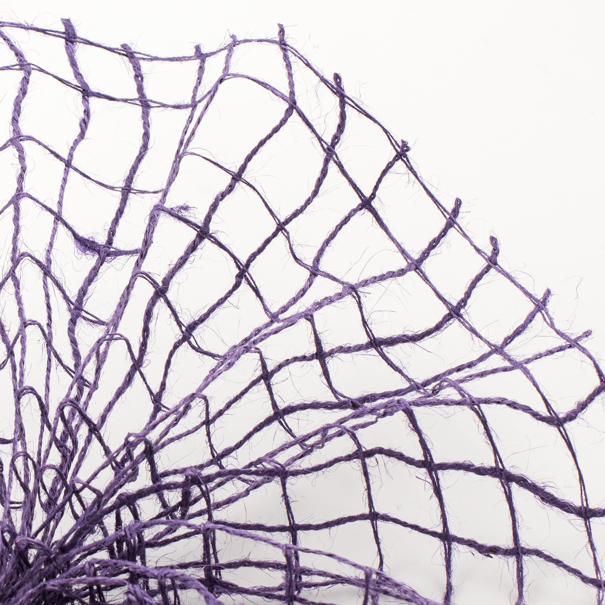 10" Jute Check Weave Mesh: Purple (10 Yards) Lifestyle Photo
