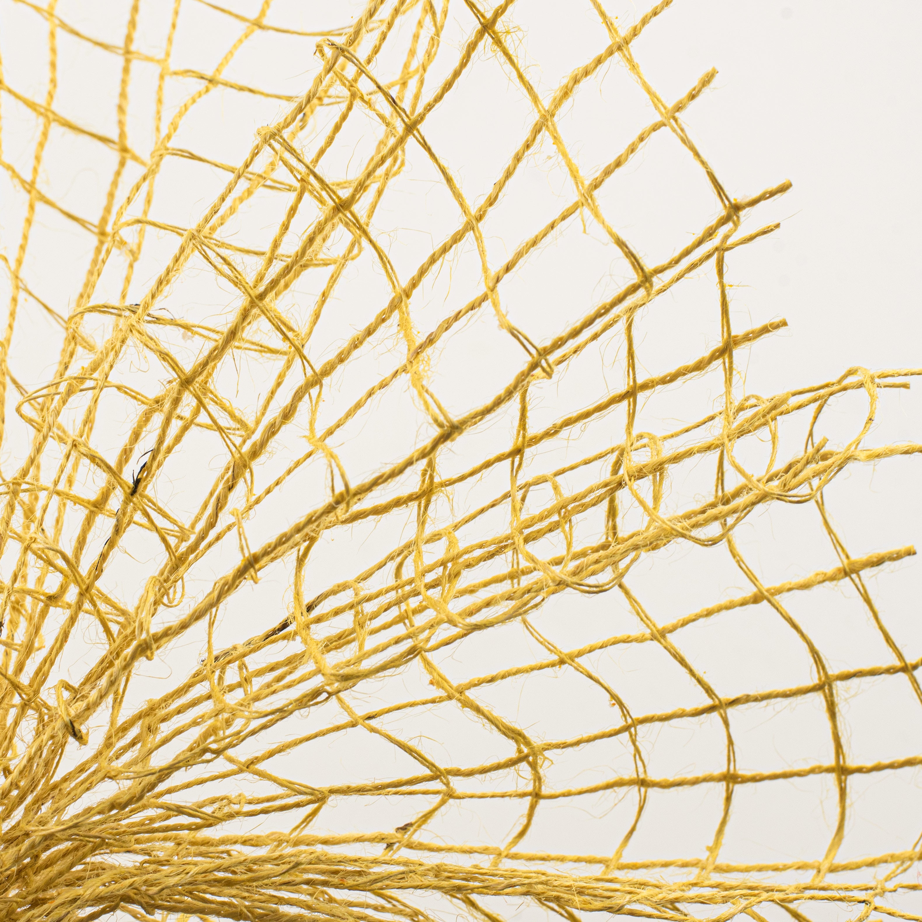 10" Jute Check Weave Mesh: Sun Yellow (10 Yards) Lifestyle Photo