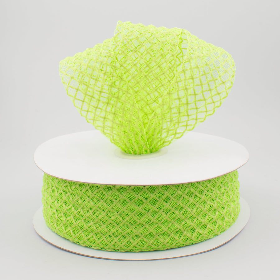 1.5" Jute Deco Flex Ribbon: Fresh Green (20 Yards) Lifestyle Photo