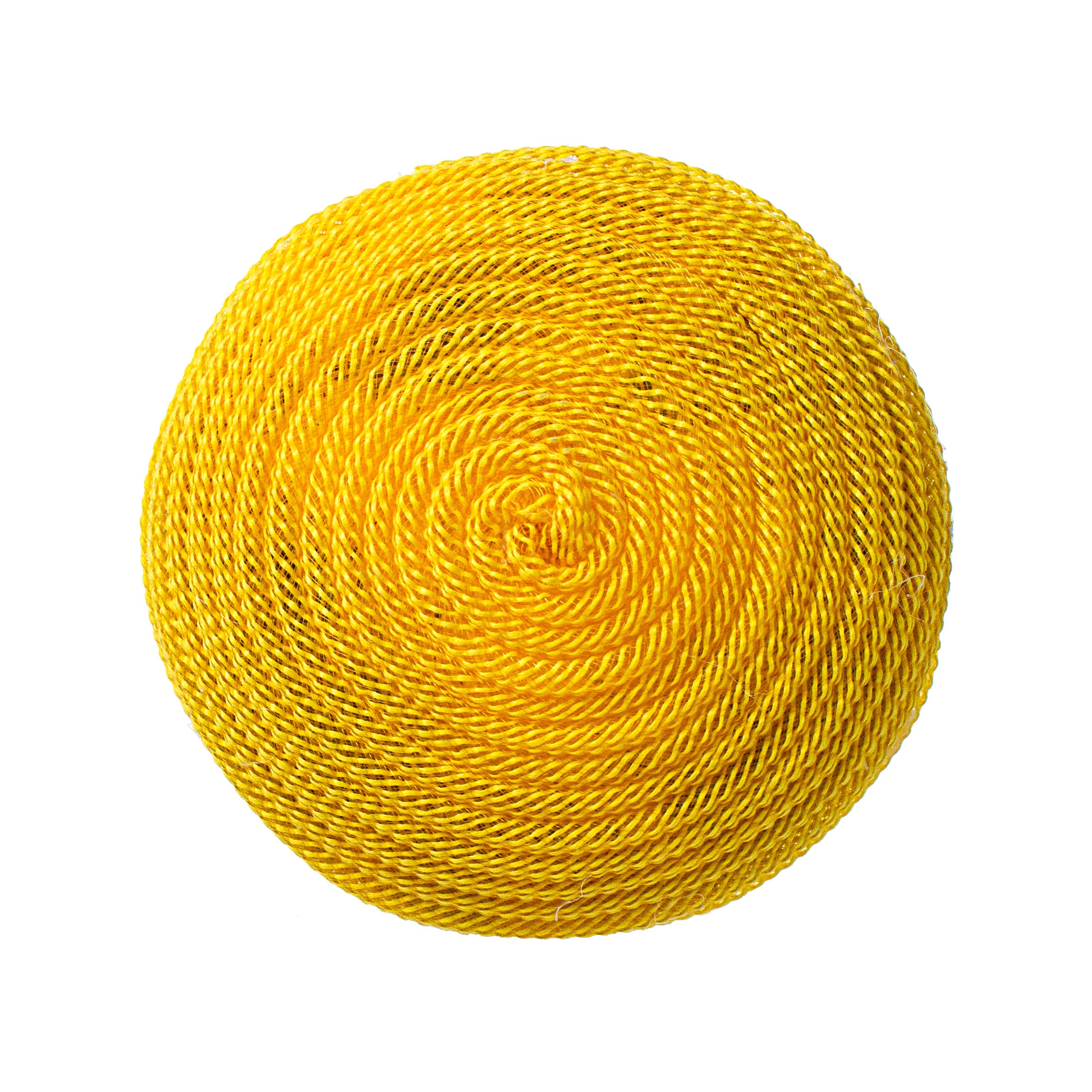 6.75" Jute Flex Tubing Flower Center: Yellow Item Number: FJ518229