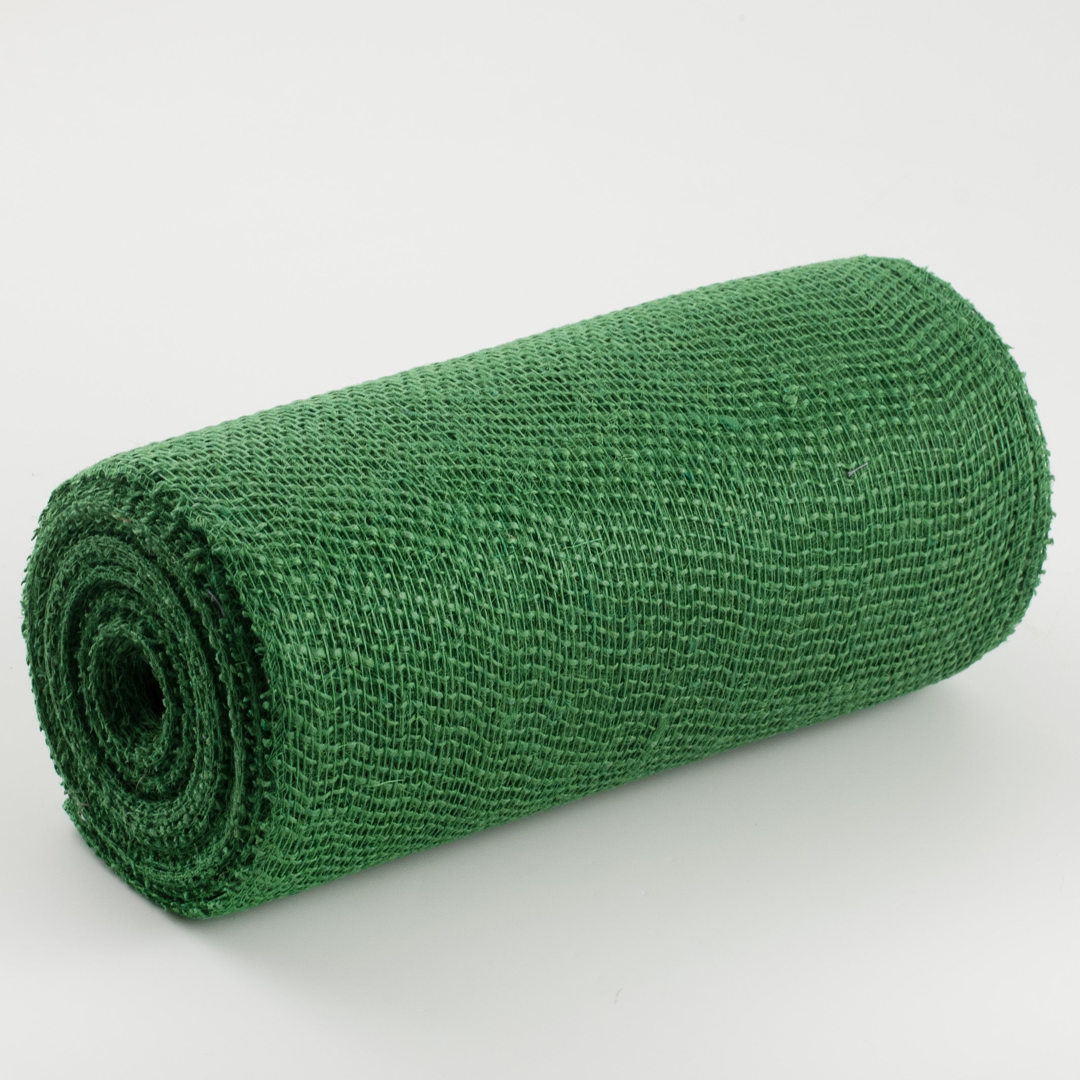 10" Jute Net Burlap Ribbon: Emerald Green (10 Yards) Item Number: RA171306