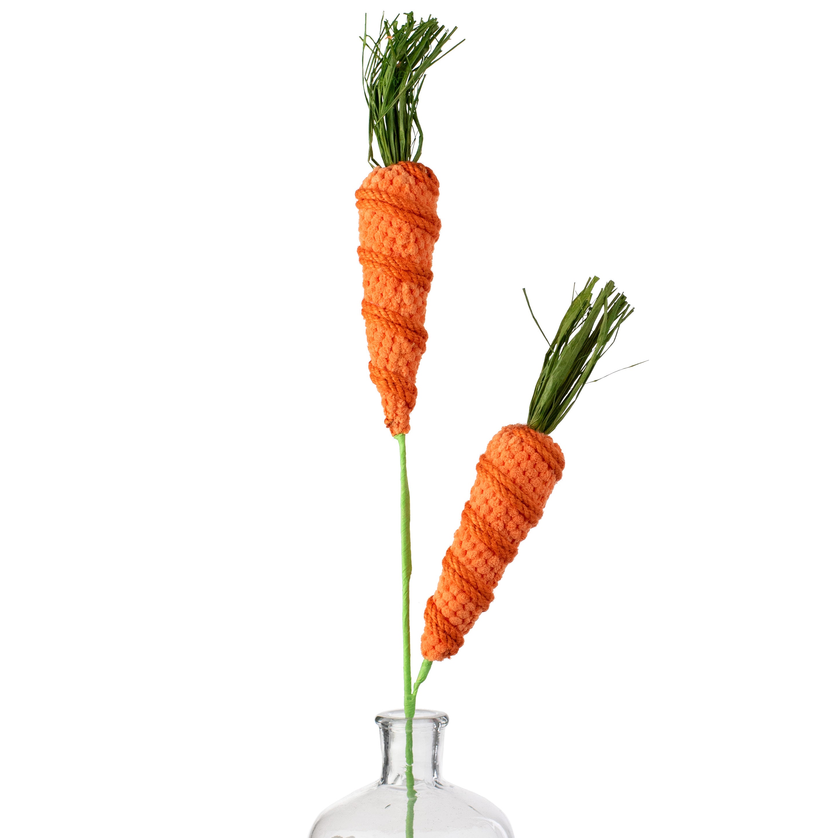 29" Jute & Terry Cloth Carrot Spray Item Number: 63447OR