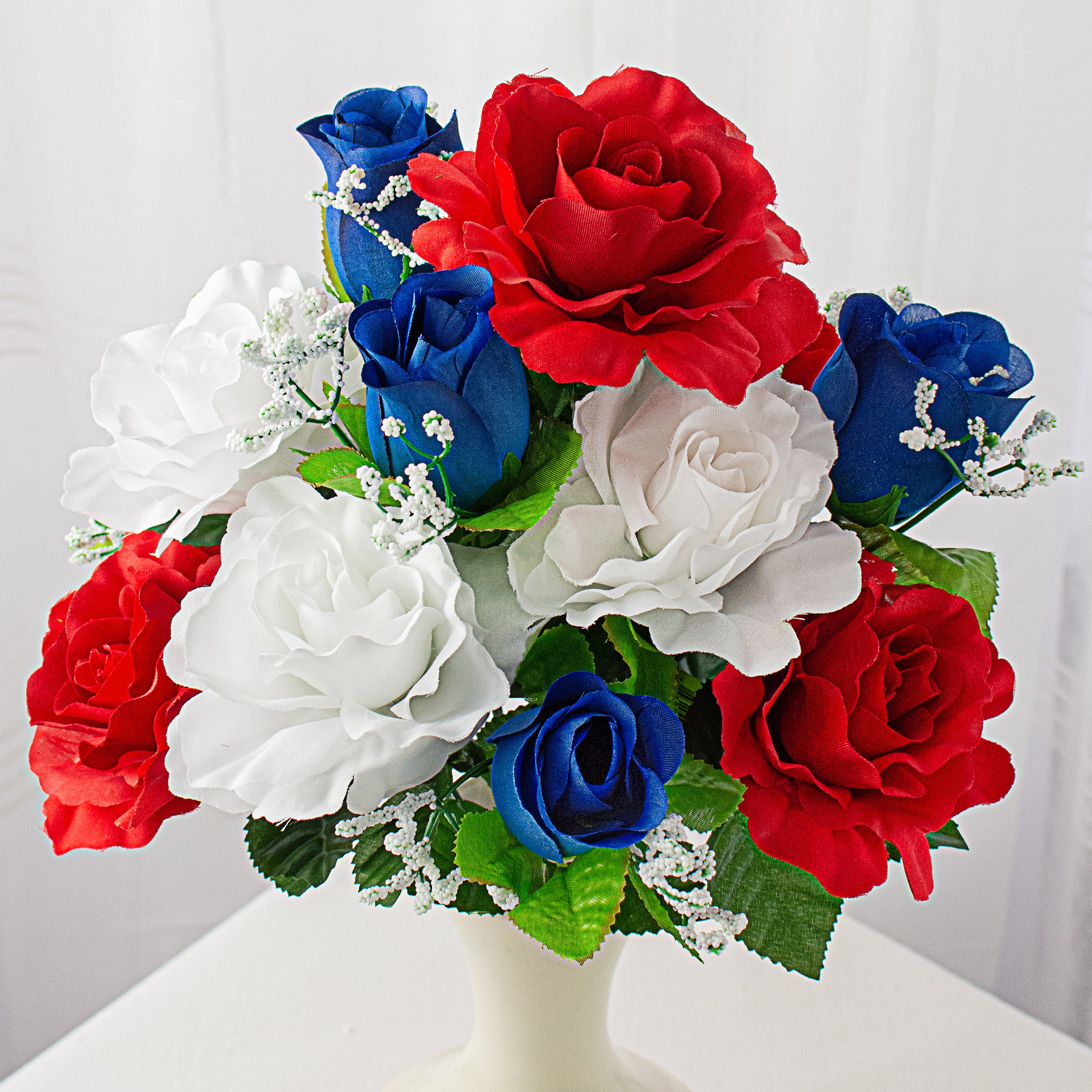18" Kayla Rose Bush: RWB Item Number: 35066RWB