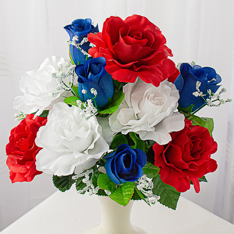 18" Kayla Rose Bush: RWB Item Number: 35066RWB