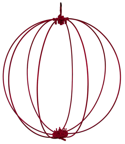24" KD Wire Folding Ball: Red Item Number: MD006524