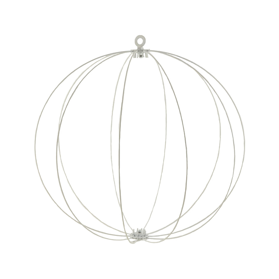 18" KD Wire Folding Ball: White Item Number: MD006427