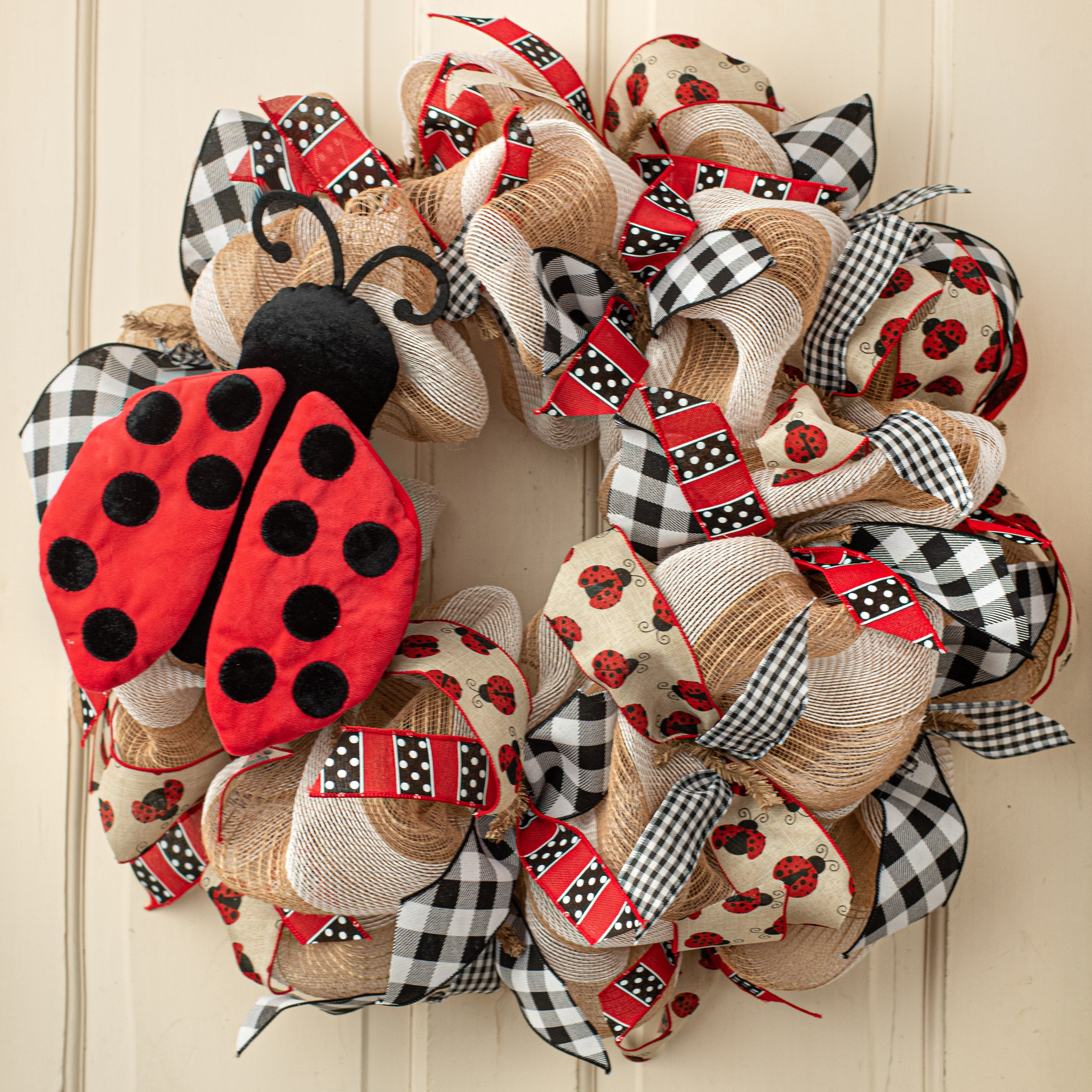 10" Ladybug Decoration Lifestyle Photo