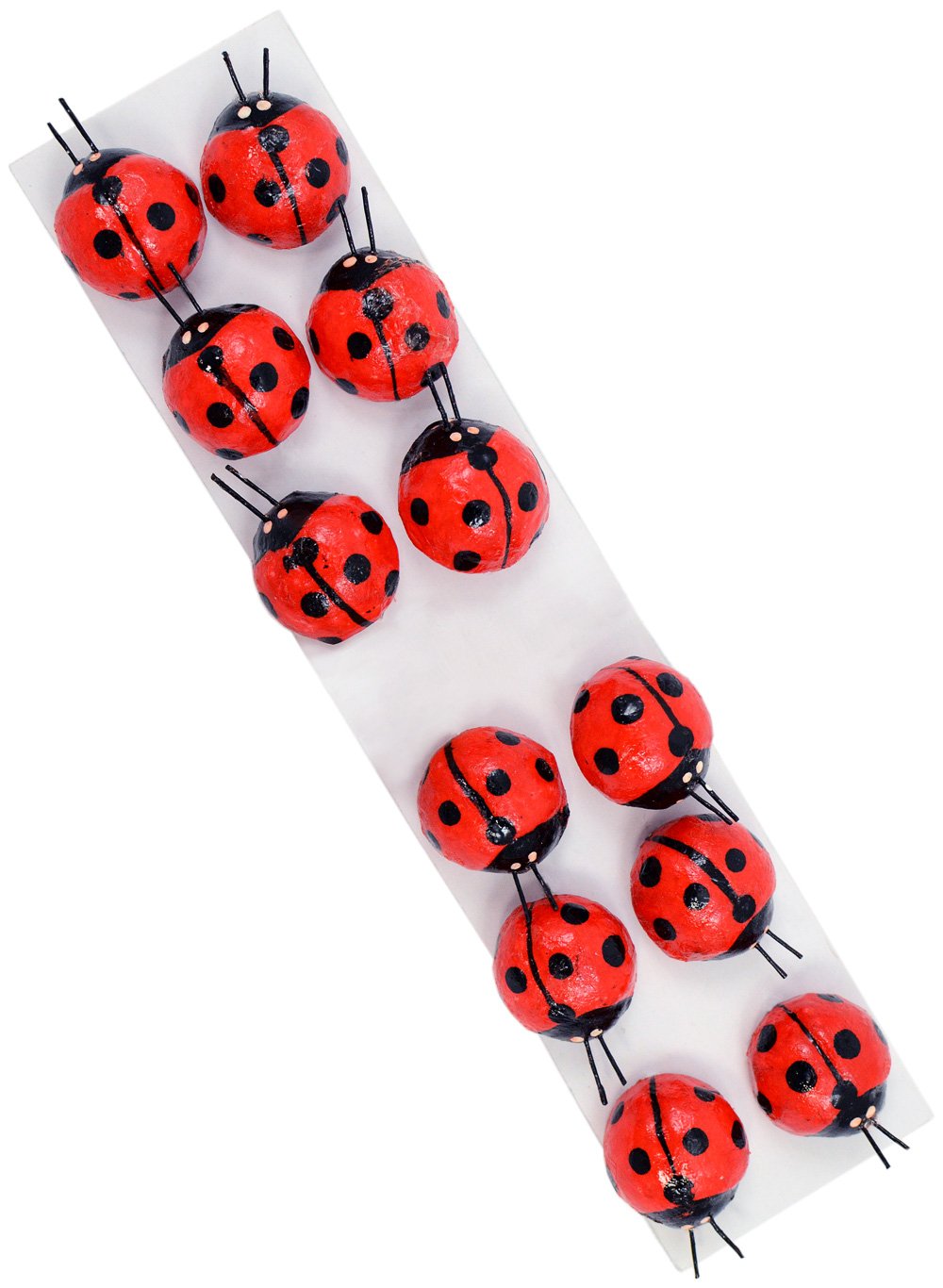 Ladybugs On Wire Picks (12) Item Number: MW955830