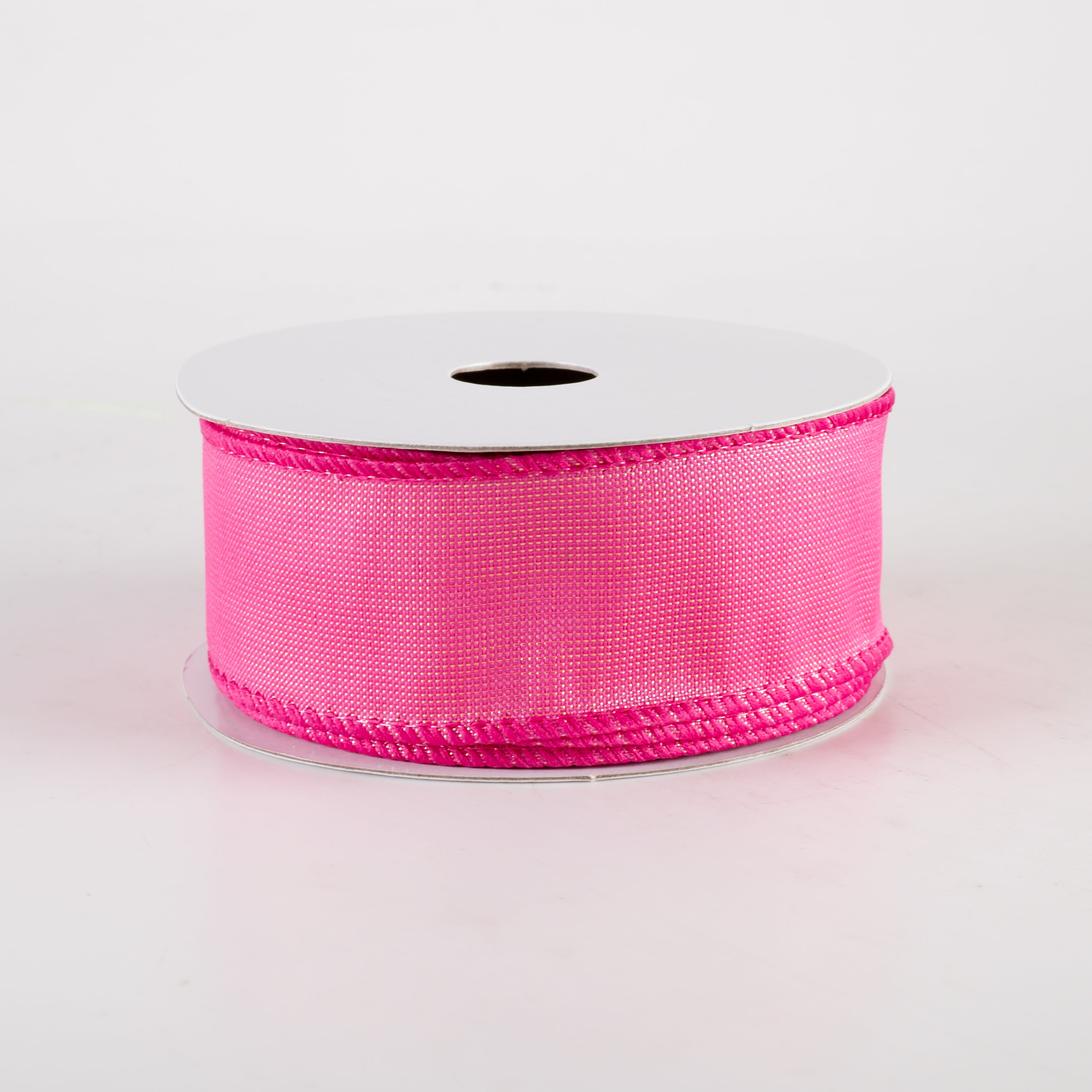 1.5" Lala Iridescent Solid Ribbon: Fuchsia Pink (10 Yards)
